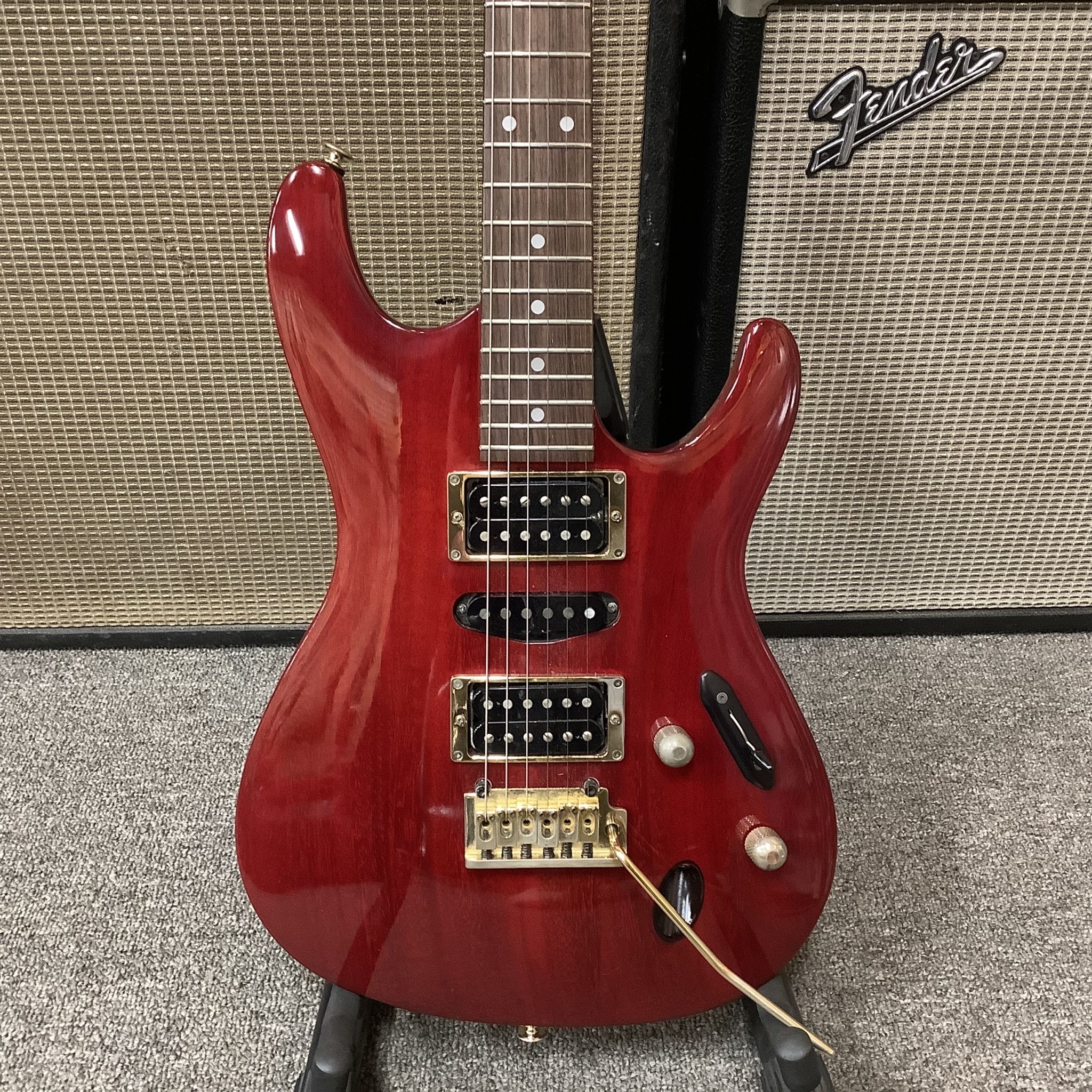 Ibanez SV-470 Tremolo, HSH, Red - Normans Rare Guitars