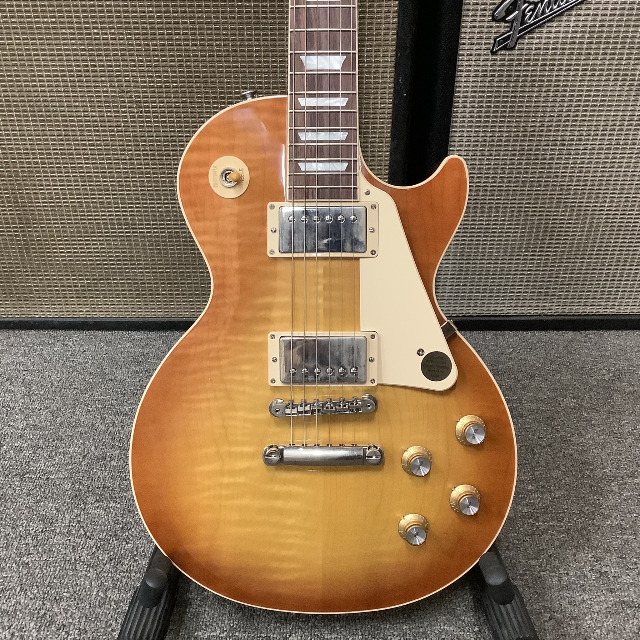 Brand New Gibson Les Paul Standard 60's Figured Top Unburst Normans