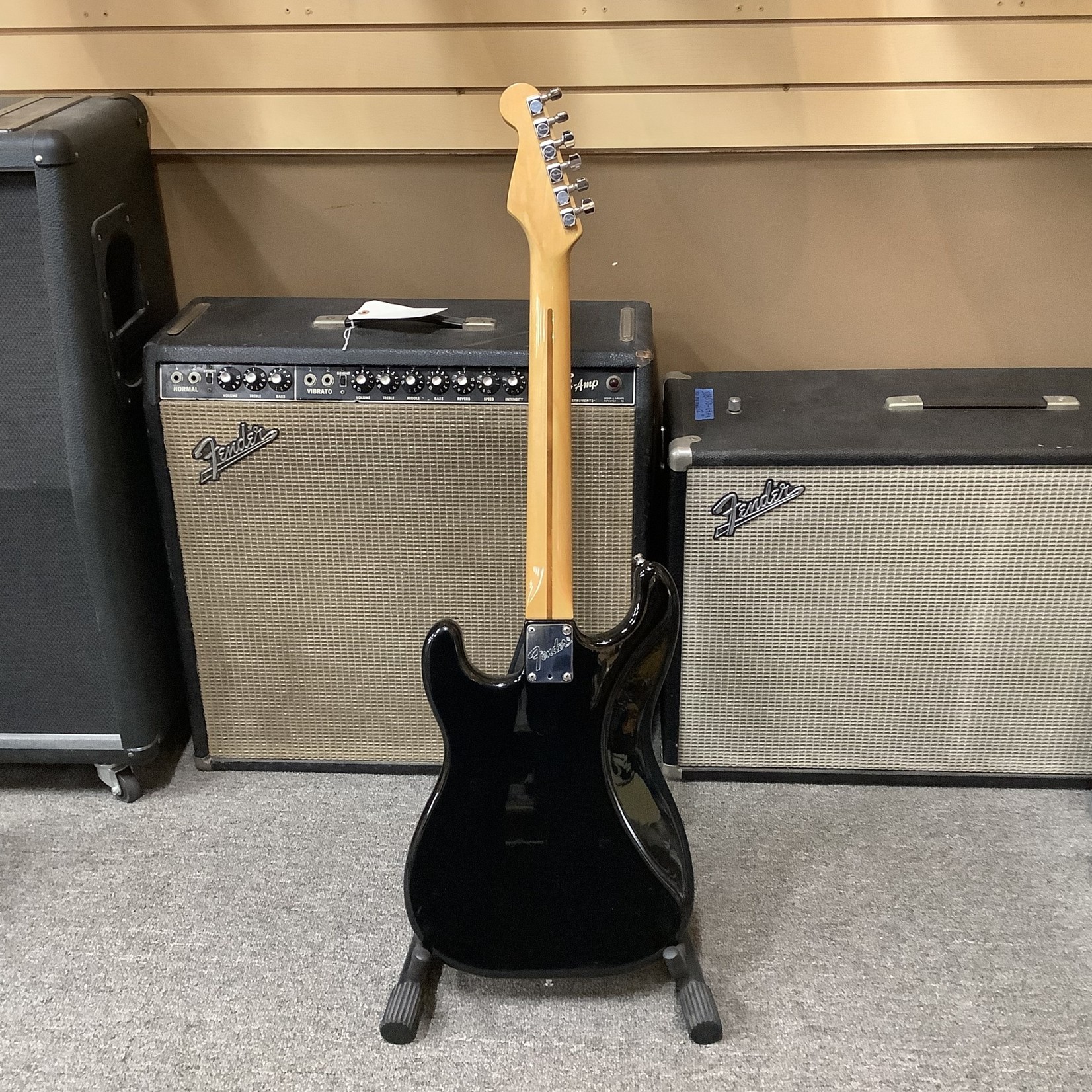 Fender 1983 Fender Stratocaster, Dan Smith, Standard, Black, DiMarzio Pickup Added