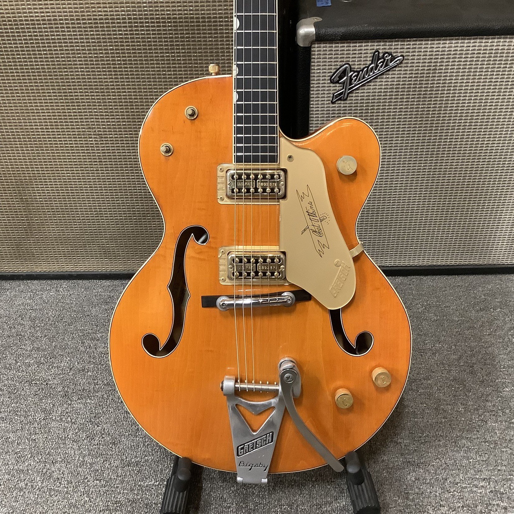 Gretsch 1961 Gretsch 6120, Chet Atkins, Single Cut-Away, Western Orange, Near Mint!