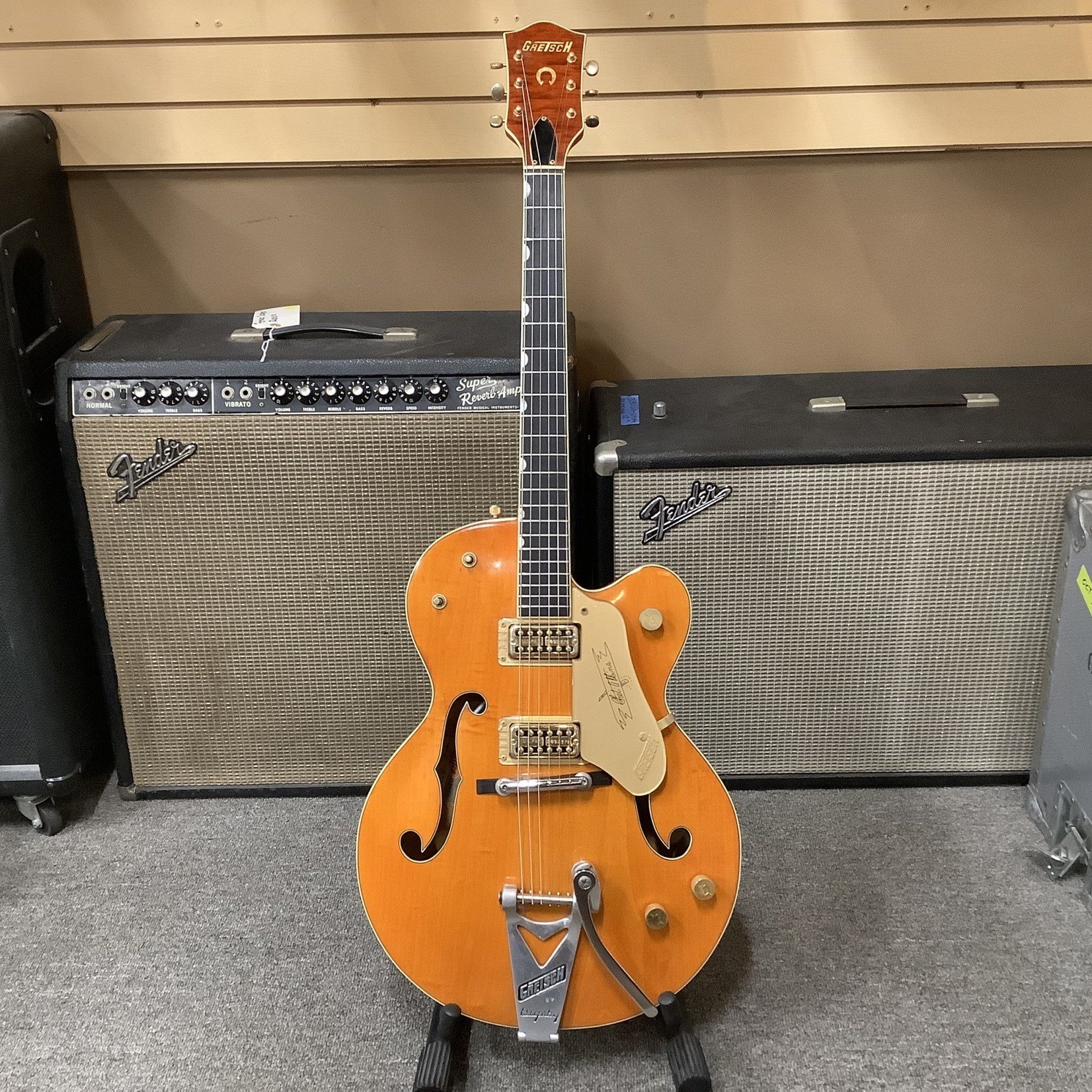 Gretsch 1961 Gretsch 6120, Chet Atkins, Single Cut-Away, Western Orange, Near Mint!