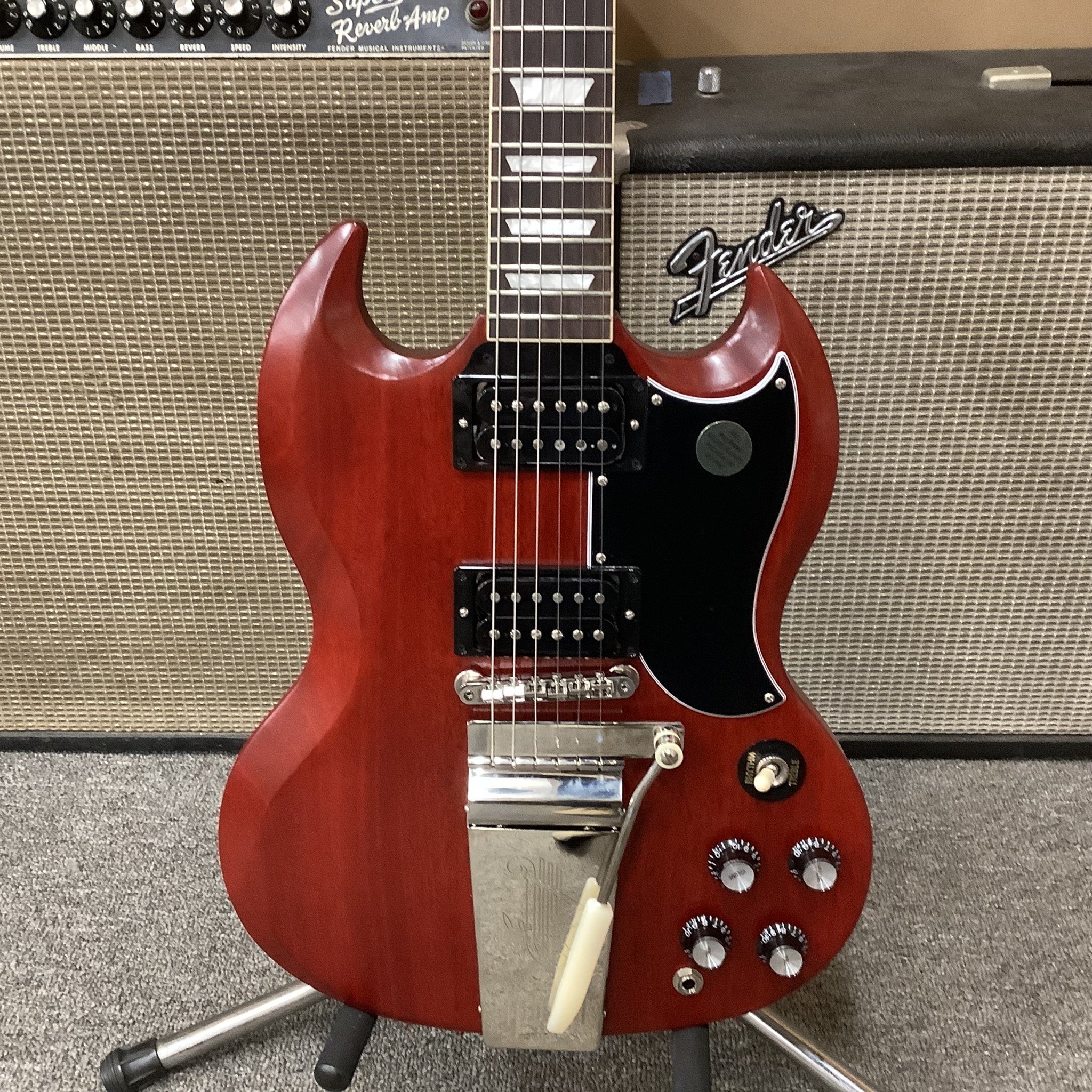 Brand New 2022 Gibson SG Standard, '61 ''Faded'' Maestro Vintage