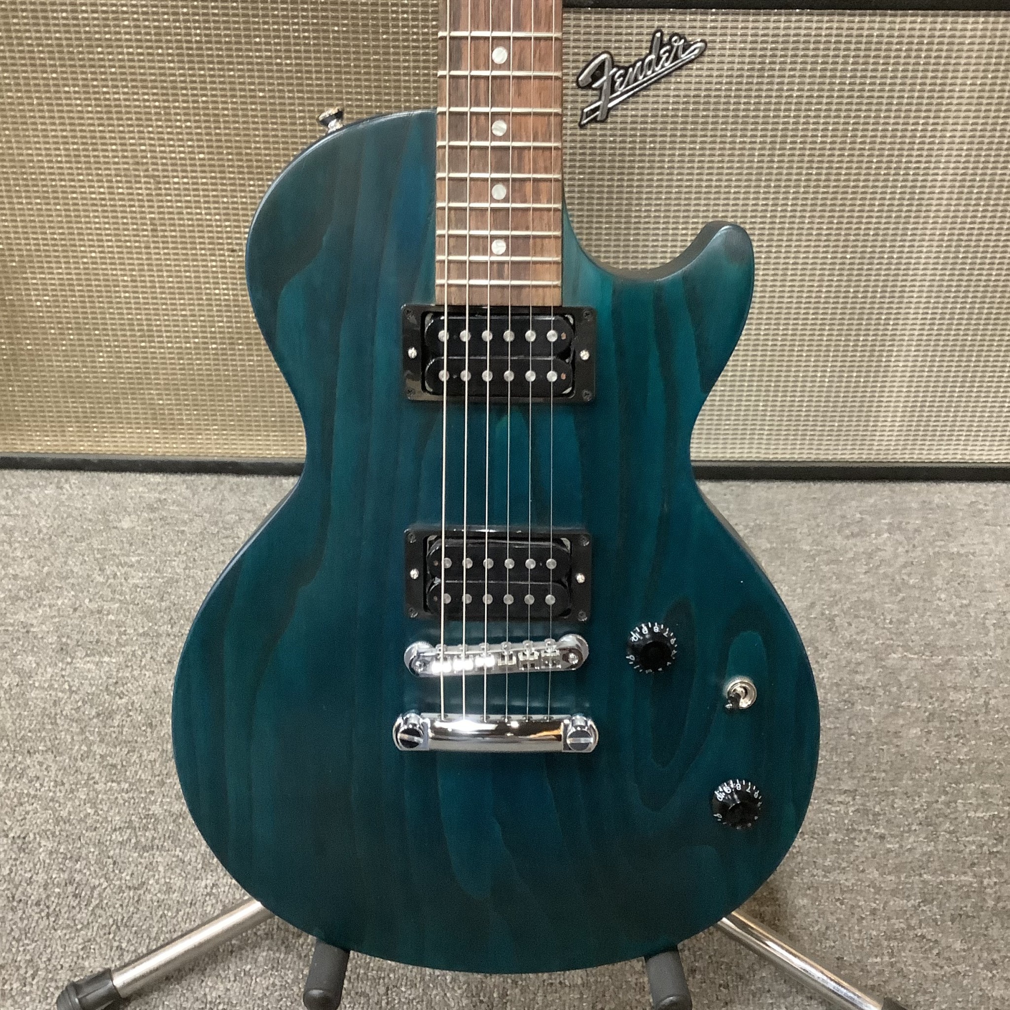 2017 Gibson Les Paul Studio Satin Blue - Normans Rare Guitars