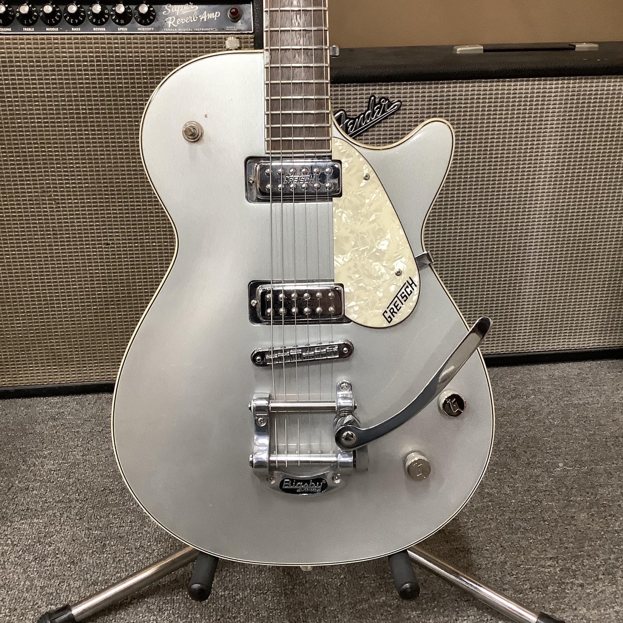 Gretsch Electromatic Bigsby Silver Sparkle - Normans Rare Guitars