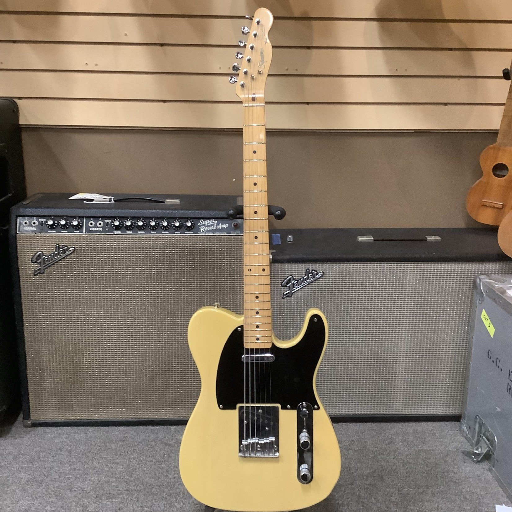 1985 Fender Japan Squier Telecaster Butterscotch - Normans Rare 