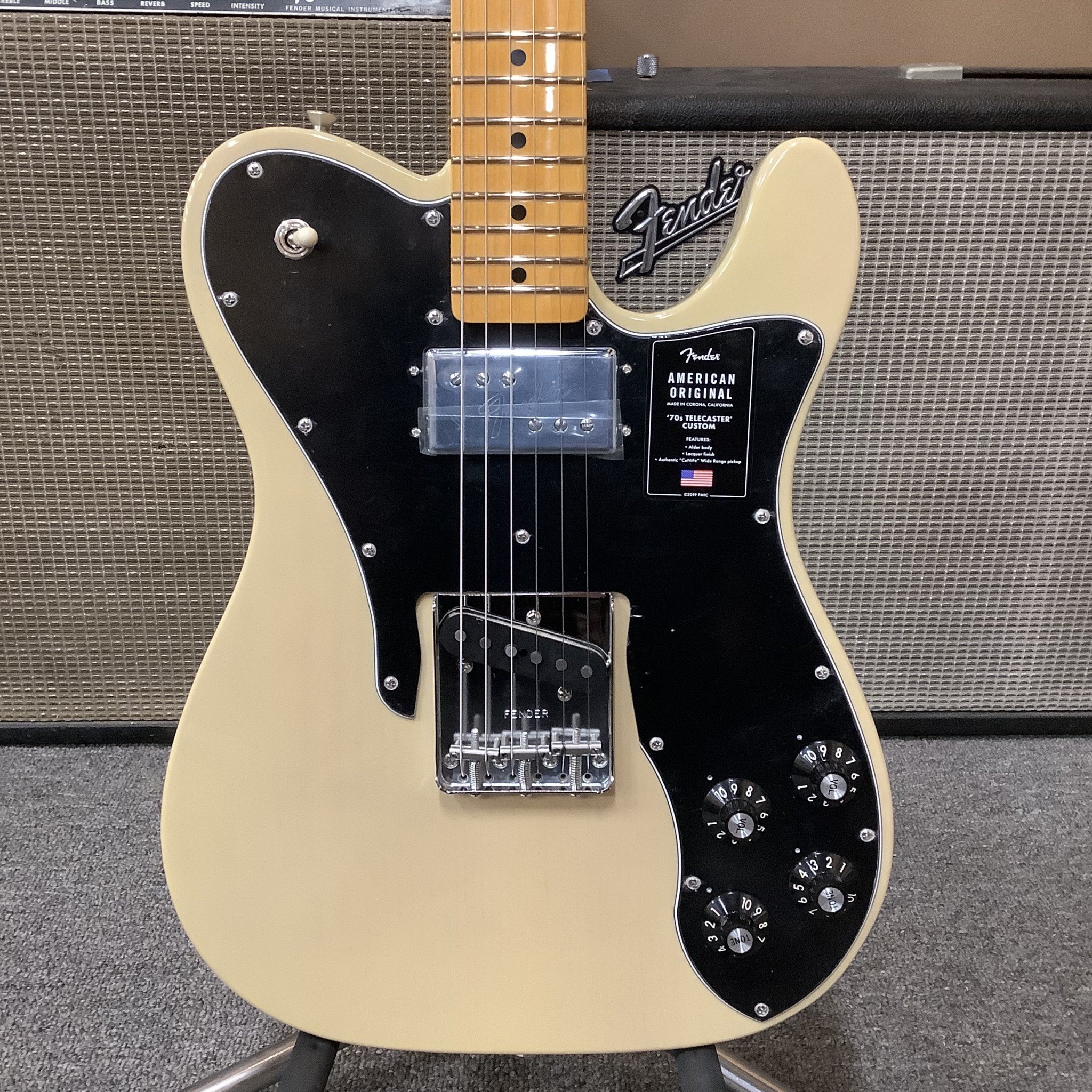 2022 Fender American Original 70s Telecaster Custom Blonde
