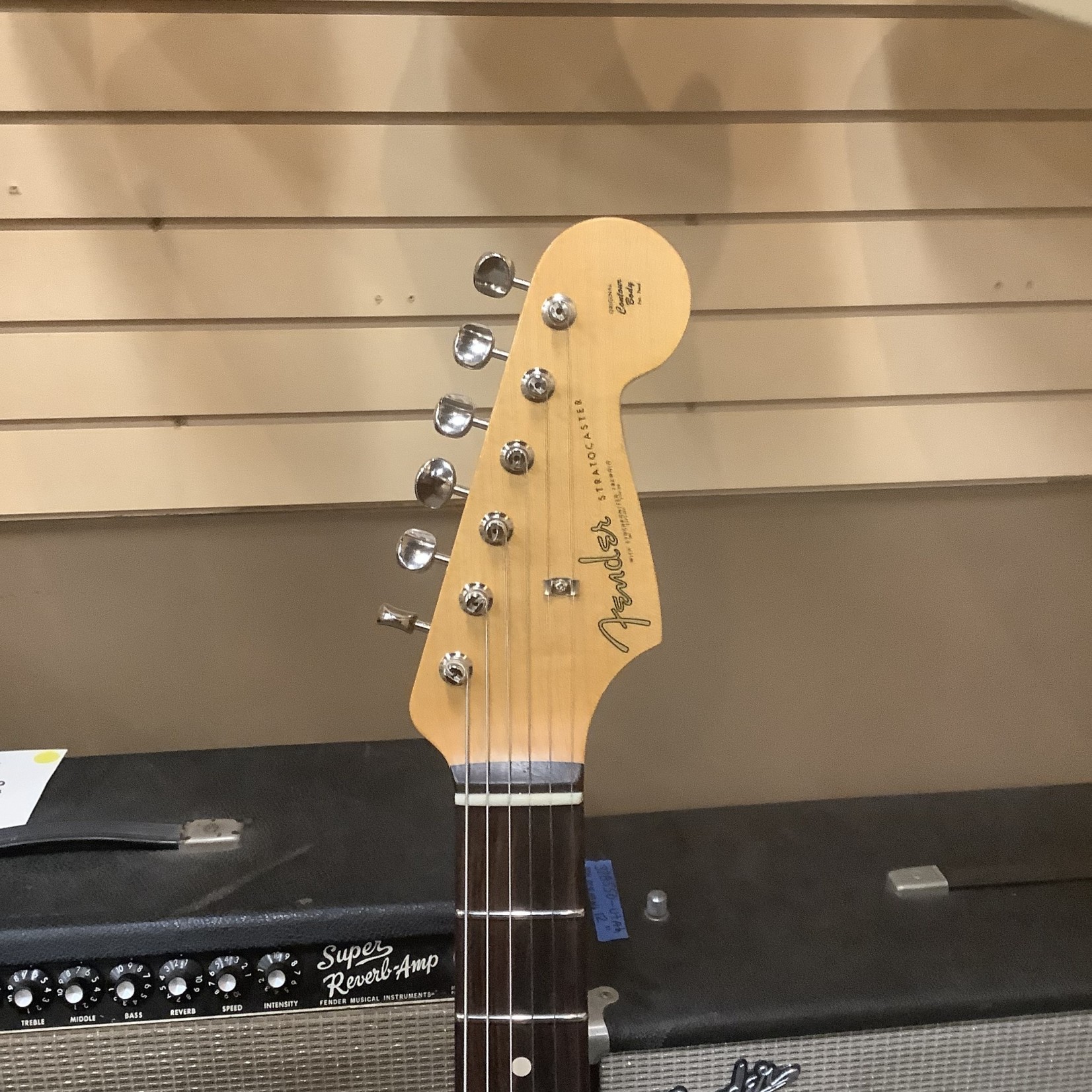 Fender 2020 Fender Custom Shop Wildwood Masterbuilt by Jason Smith 1961 Stratocaster NOS Spearmint Trans Satin