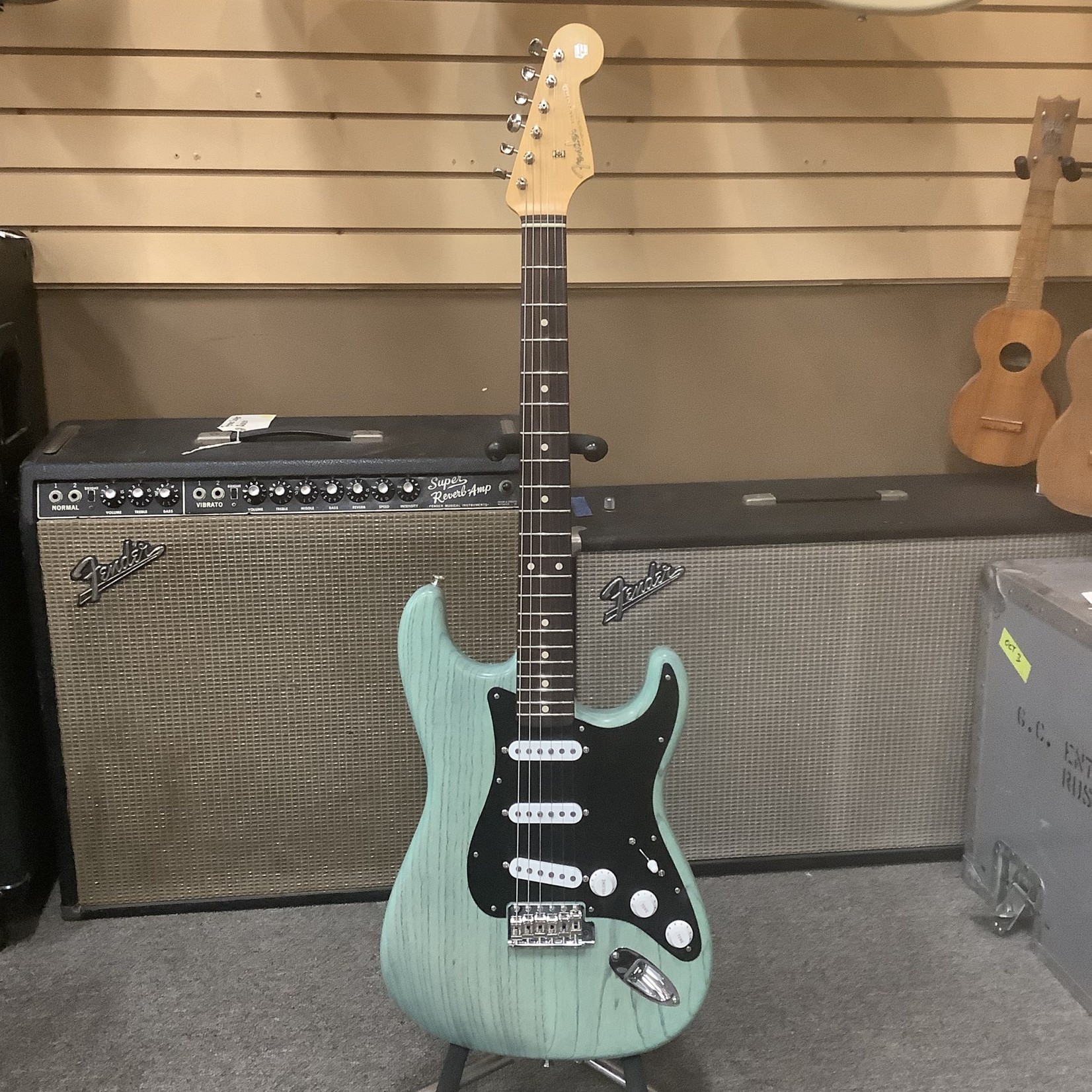 Fender 2020 Fender Custom Shop Wildwood Masterbuilt by Jason Smith 1961 Stratocaster NOS Spearmint Trans Satin