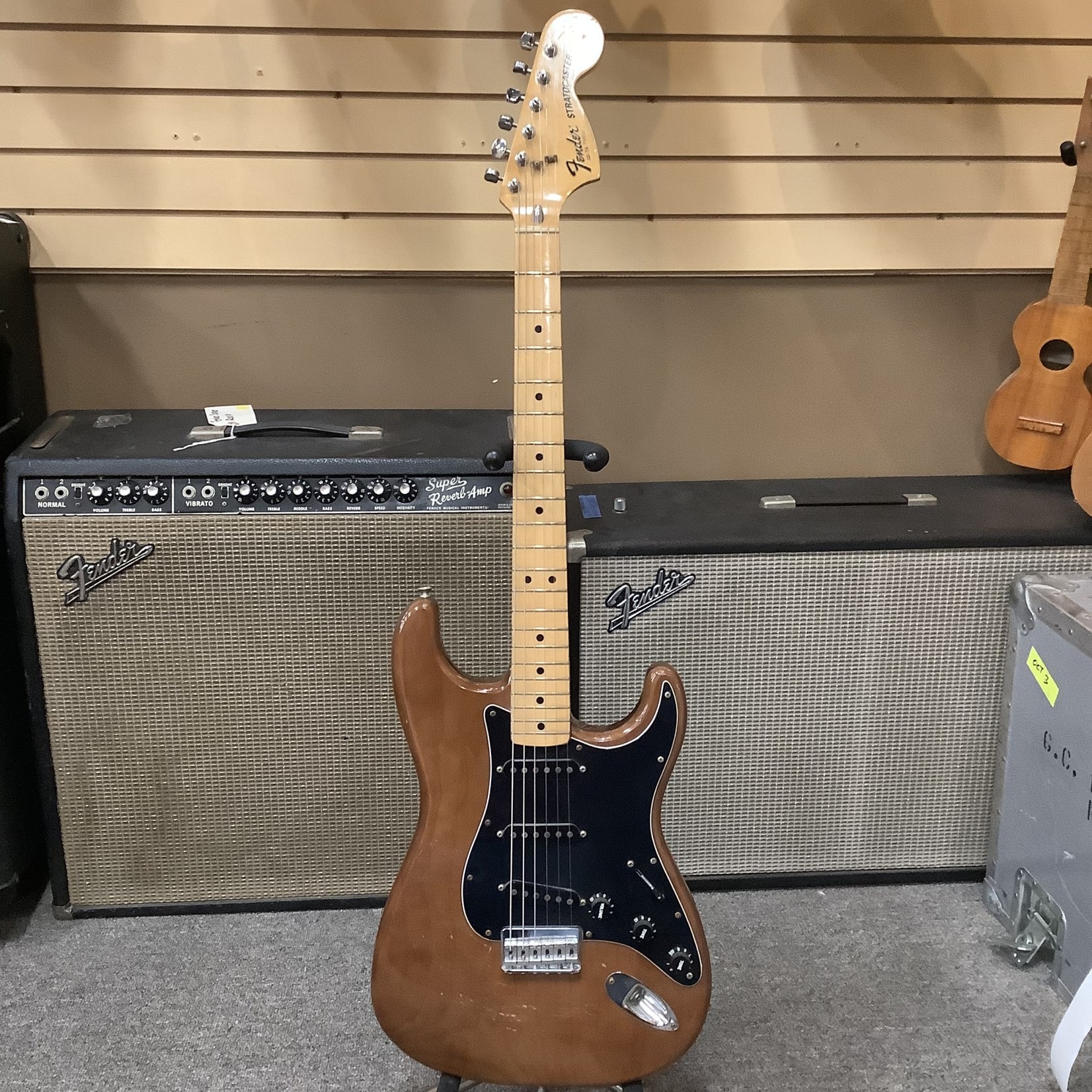 Fender 1976 Fender Stratocaster Mocha Brown Hardtail