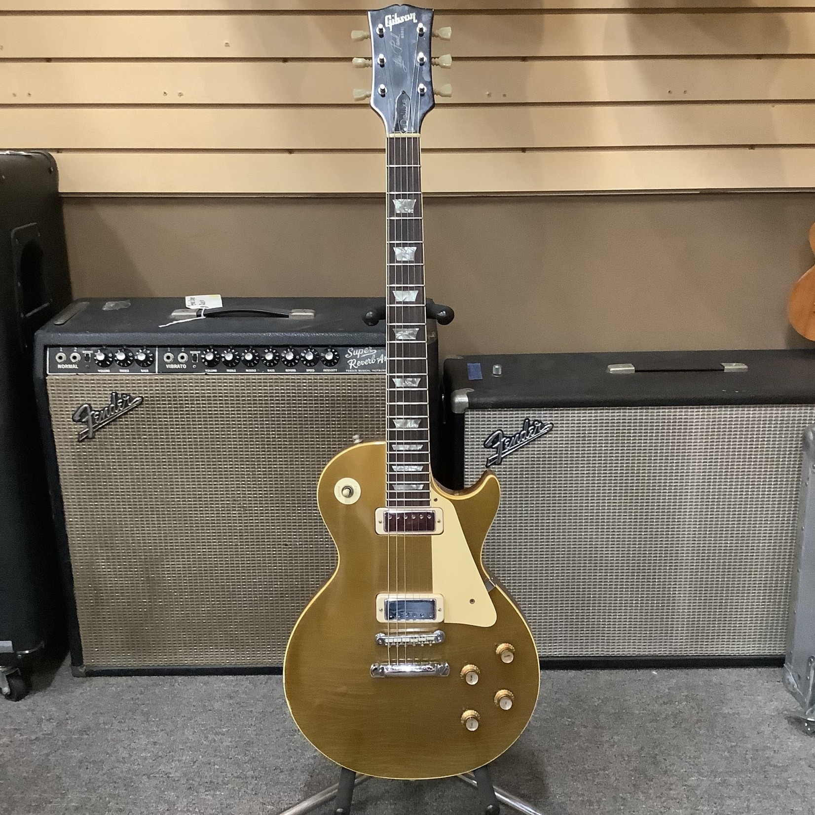 Gibson 1971 Gibson Les Paul Deluxe Gold Top