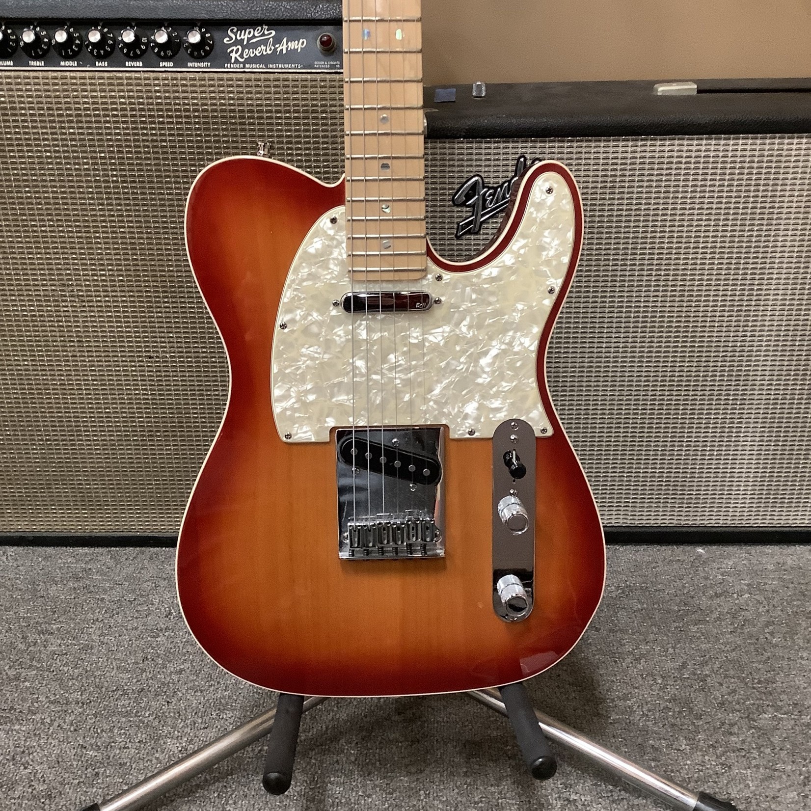 2008 Fender American Deluxe Telecaster Cherry Sunburst - Normans