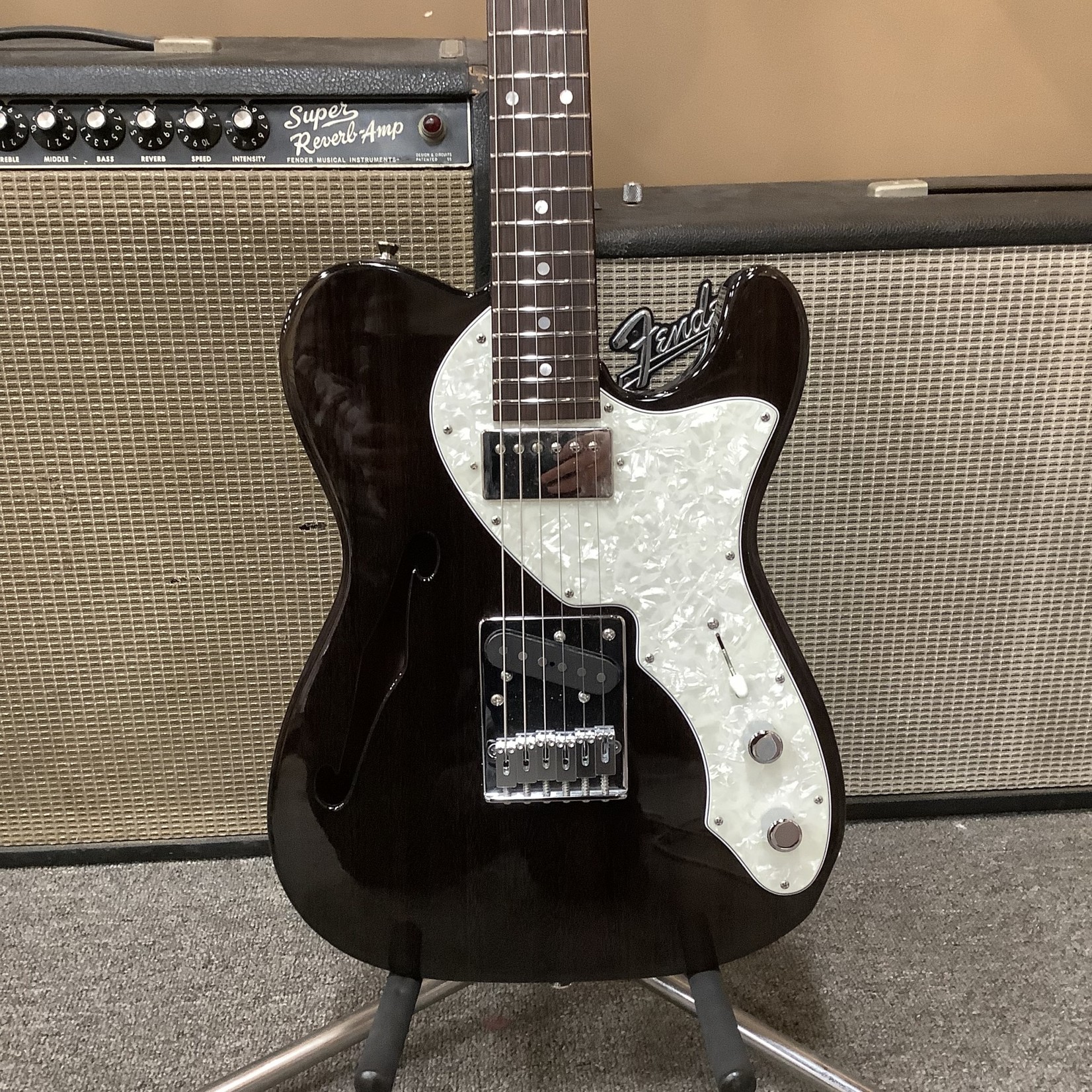 Freedom Custom Guitar Research Thinline Telecaster Mahogany