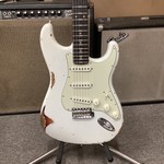 Fender 2021 Fender Custom Shop Sweetwater DLR Select Strat Olympic White Relic