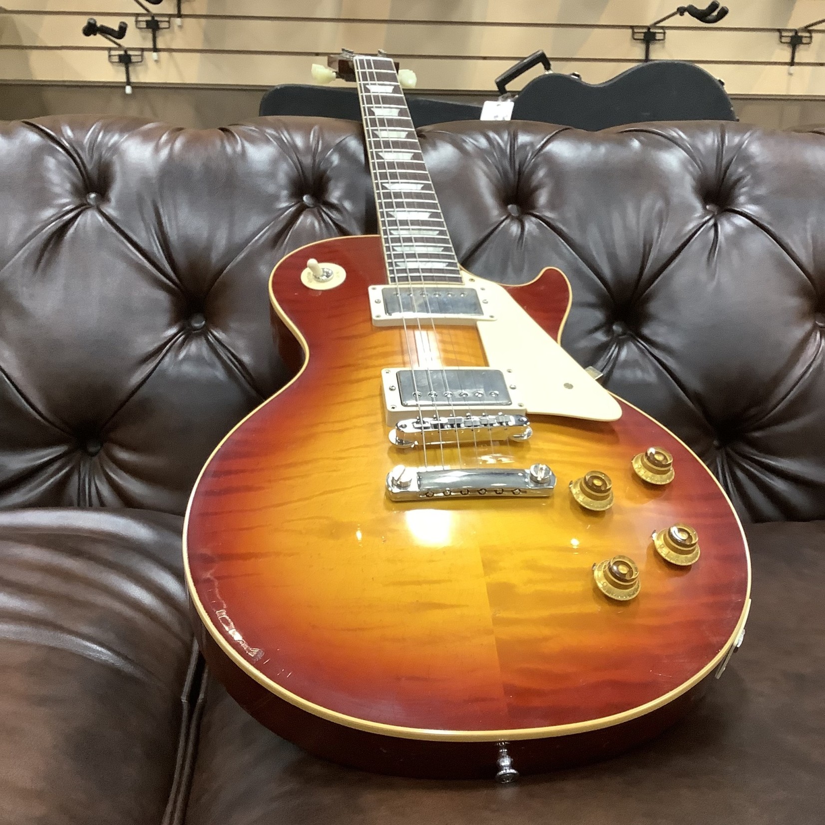 Gibson 2023 Gibson Murphy Lab Les Paul R9 Washed Cherry Sunburst Light Aged