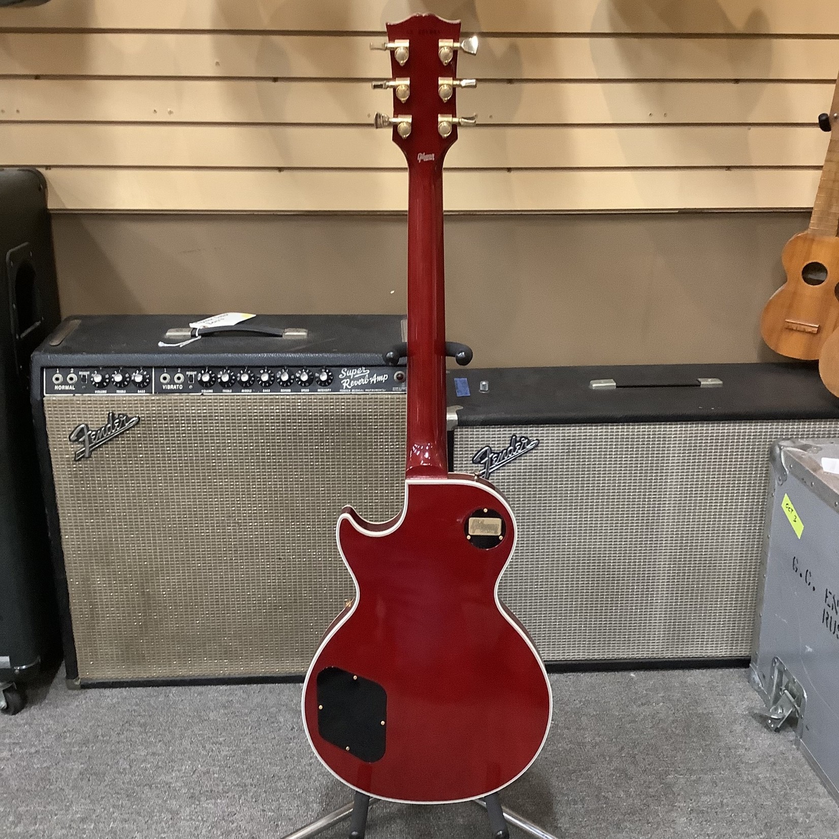 Gibson Used Gibson Custom Shop Les Paul Custom Cherry Red