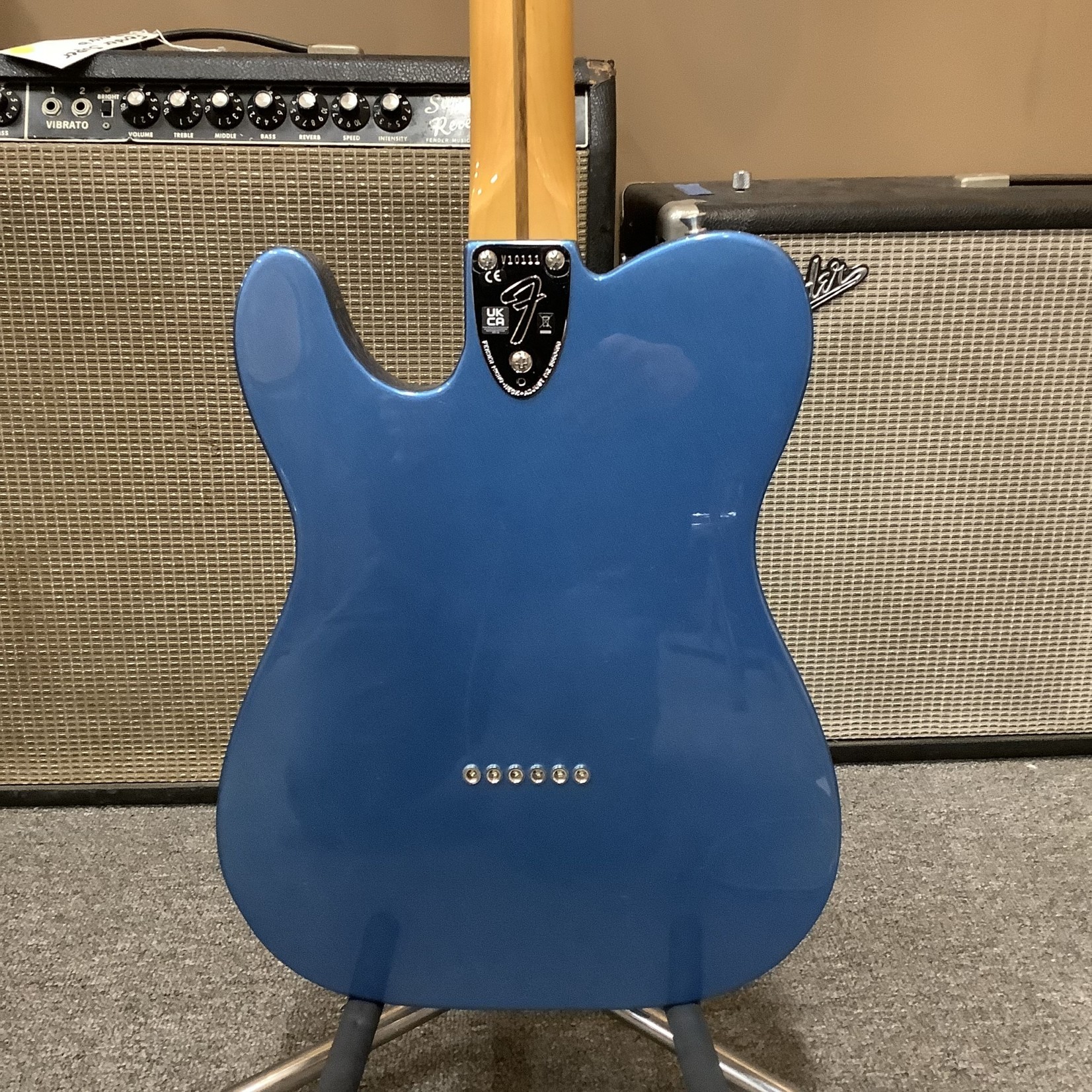 Fender 2023 Fender American Vintage II 1972 Telecaster Thinline Telecaster Blue