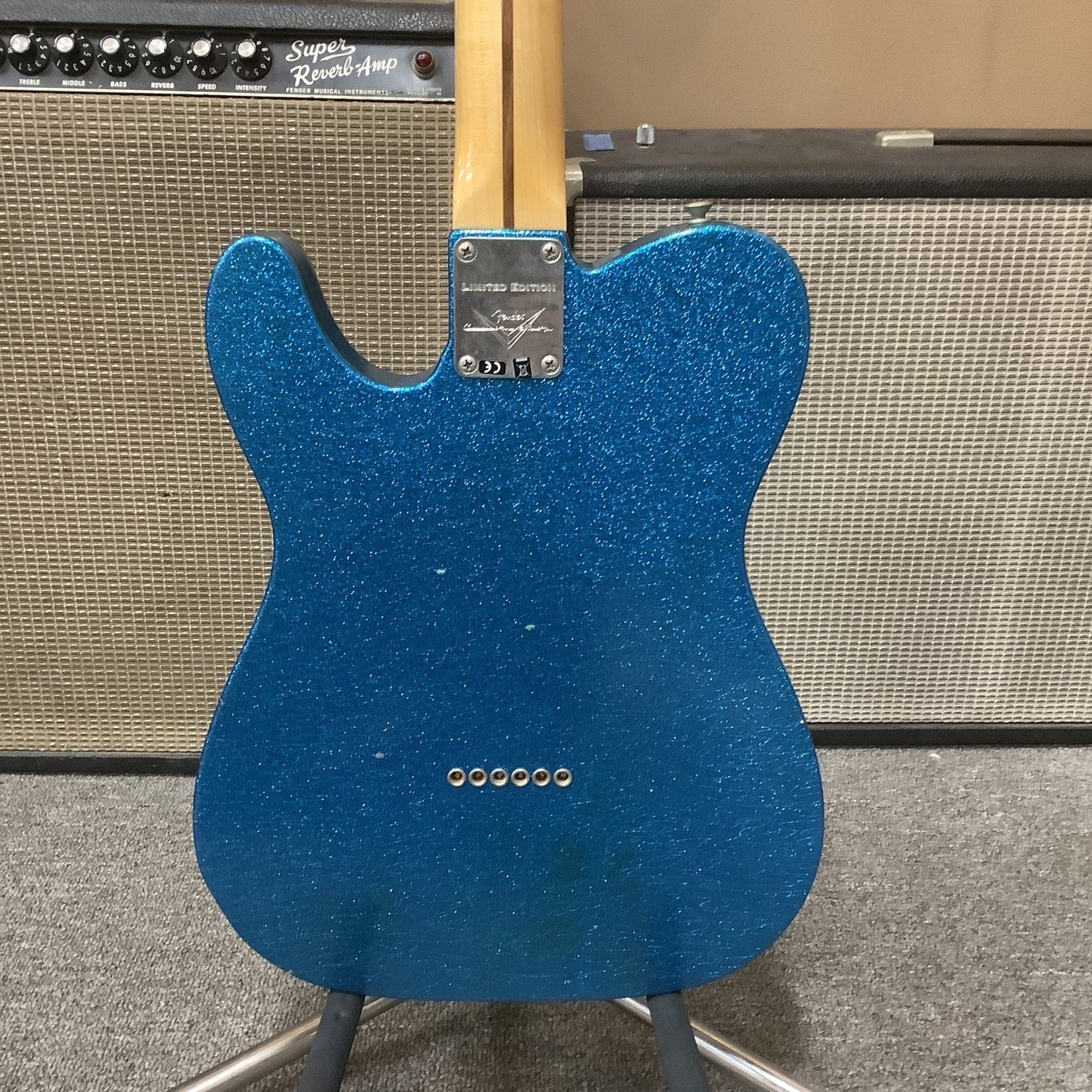 Fender 2017 Fender Custom Shop Telecaster Thinline Relic Blue Floral