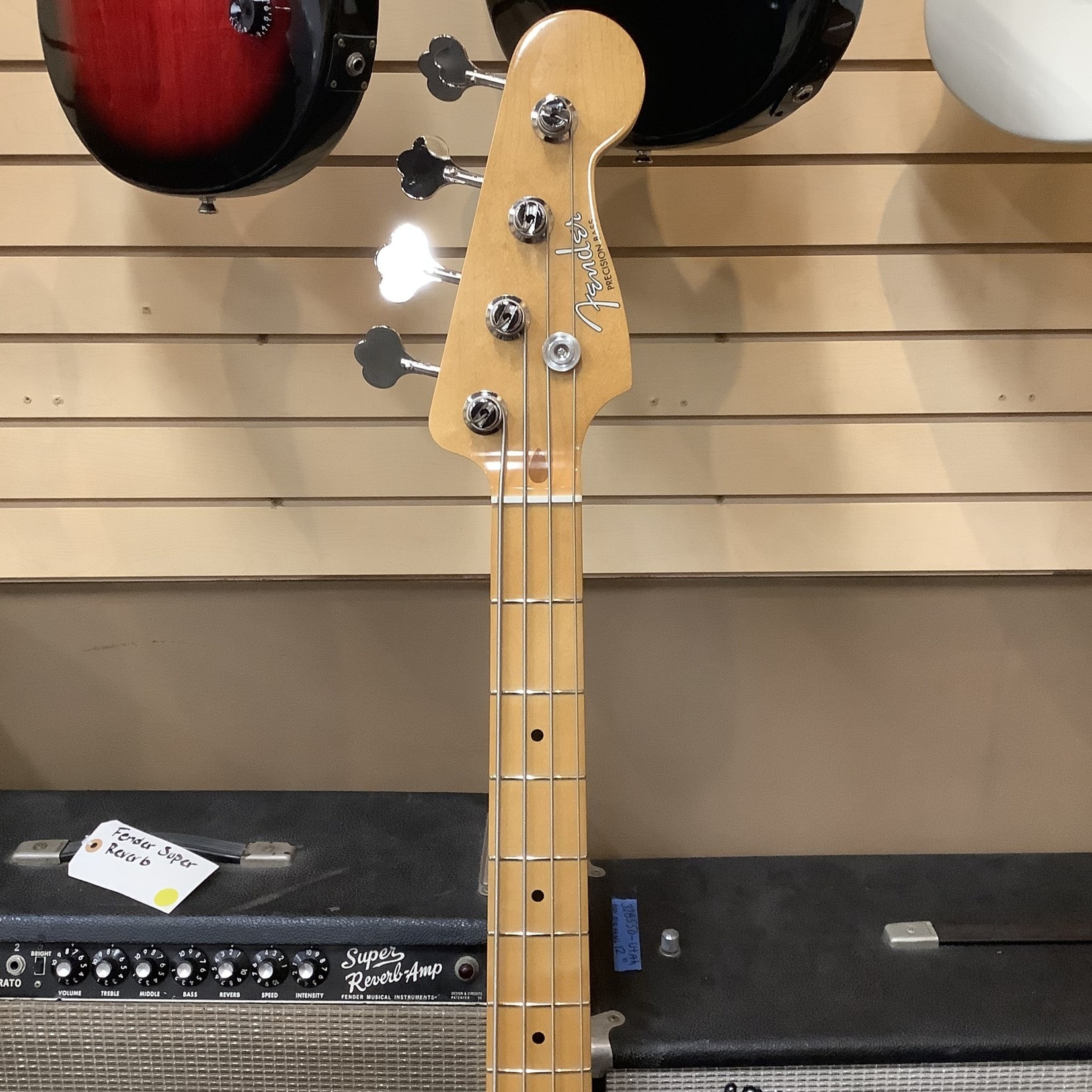 Fender 2019 Fender Vintera Series Preicision Bass Vintage Reissue Dakota Red