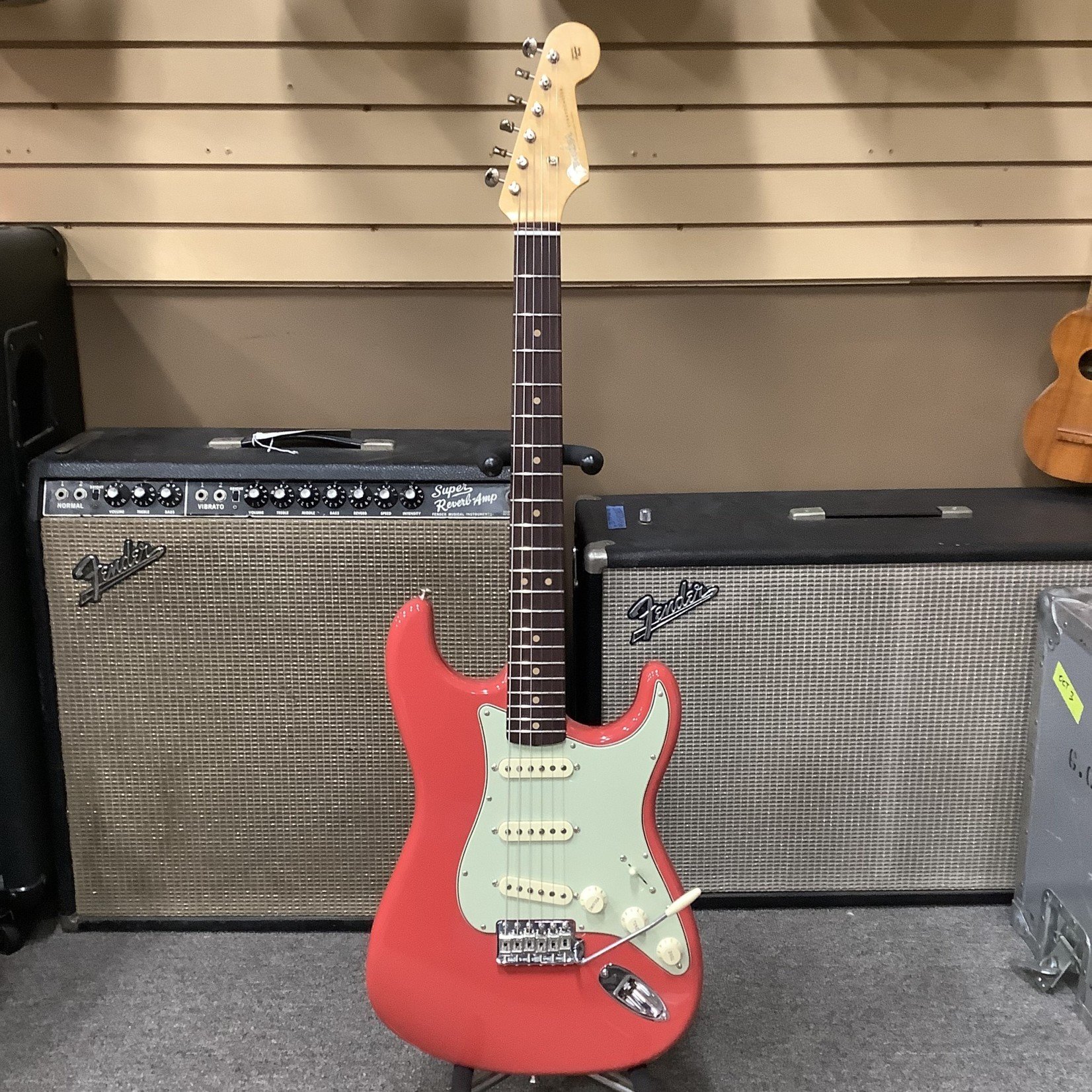 Fender 2022 Fender Custom Shop 1960 Stratocaster Closet Classic Fiesta Red