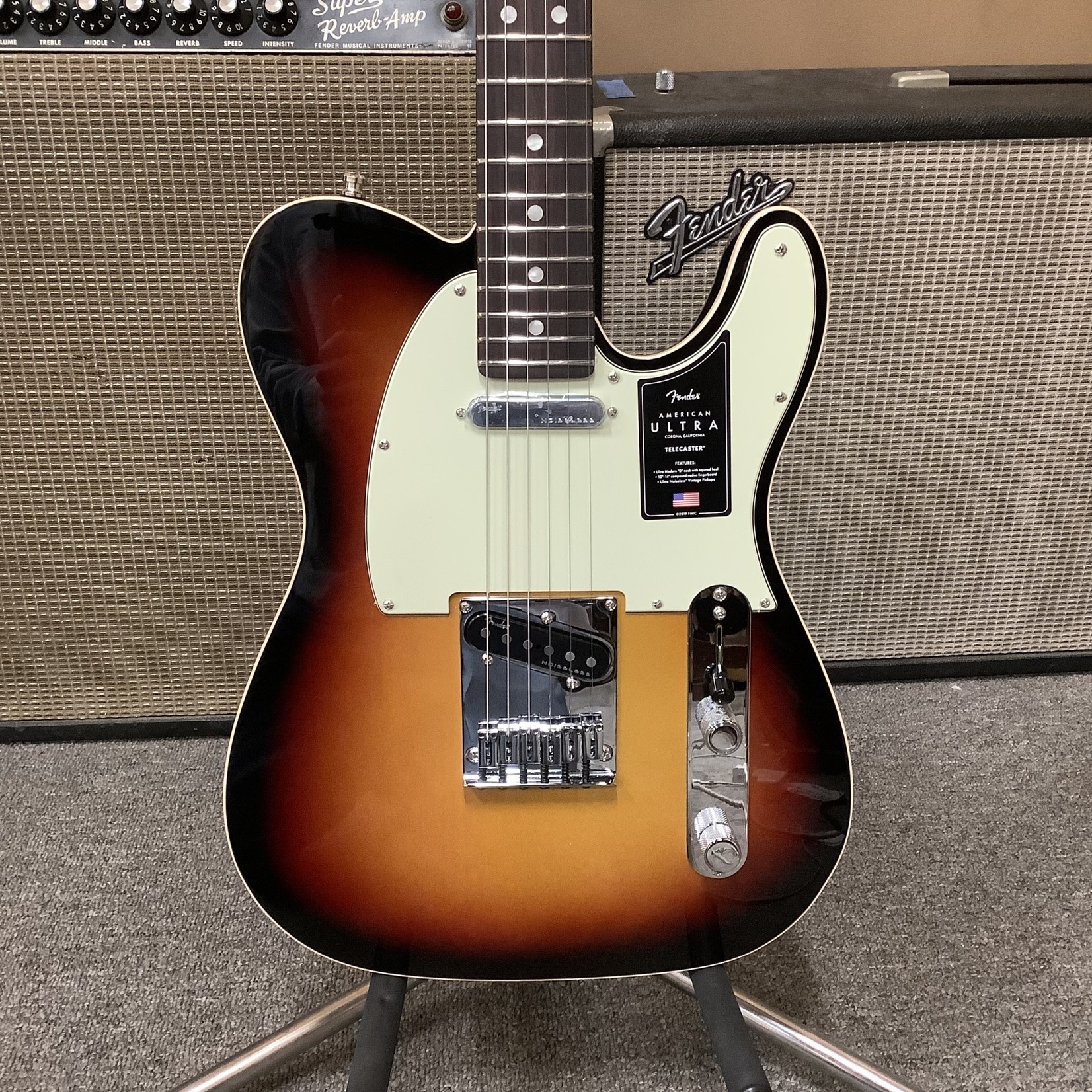 2023 Fender American Ultra Telecaster Ultraburst - Normans Rare