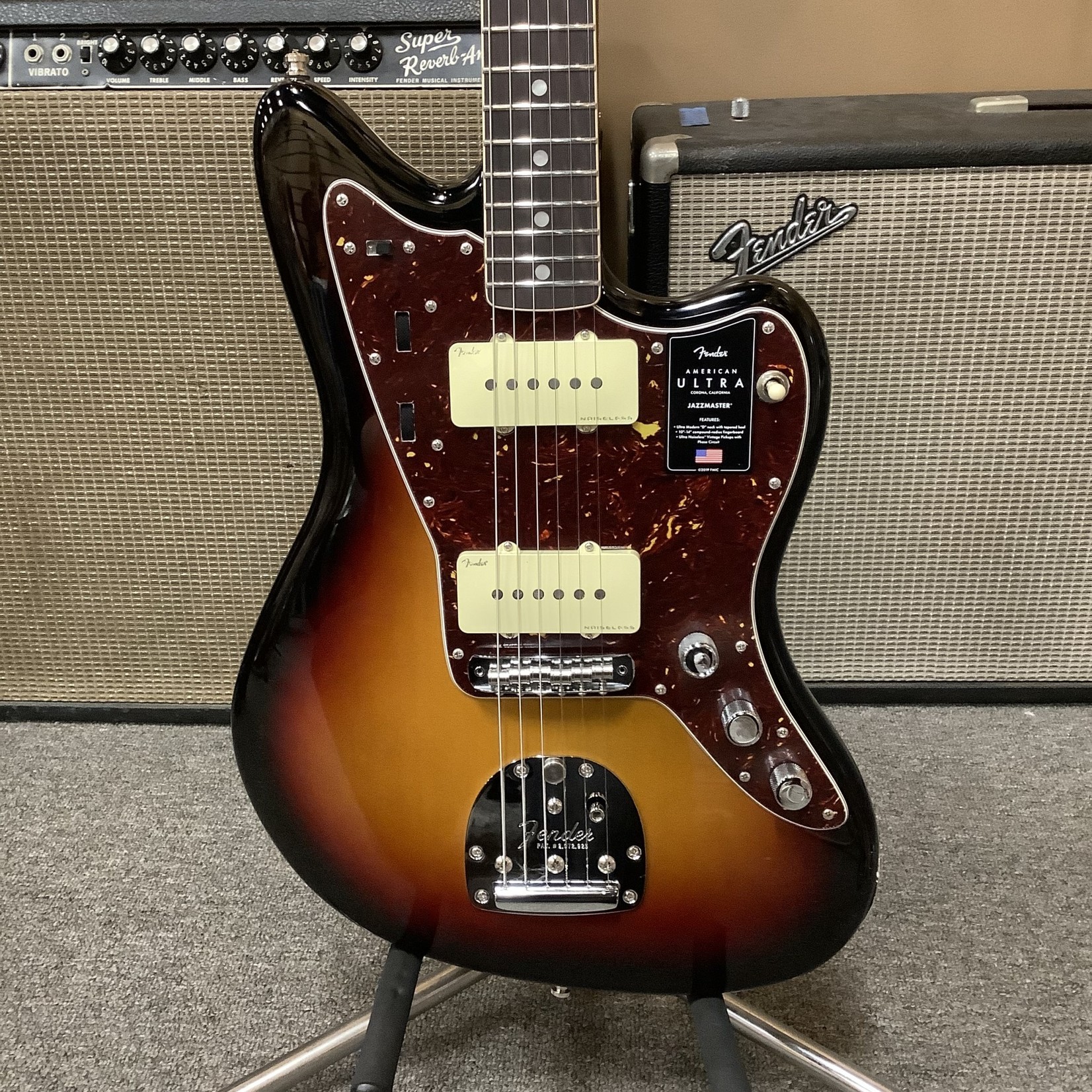 Fender 2023 Fender American Ultra Jazzmaster Ultraburst