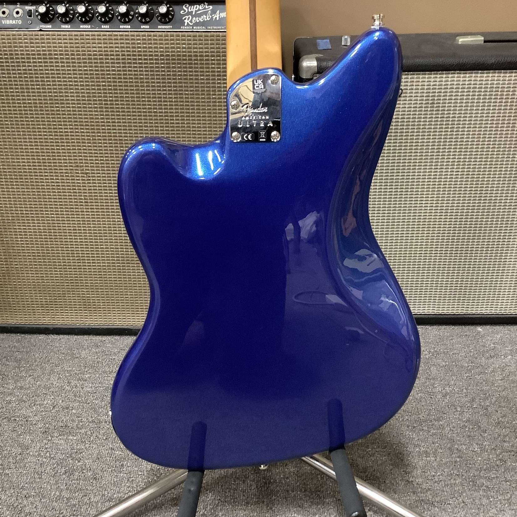 Fender 2023 Fender American Ultra Jazzmaster Cobra Blue