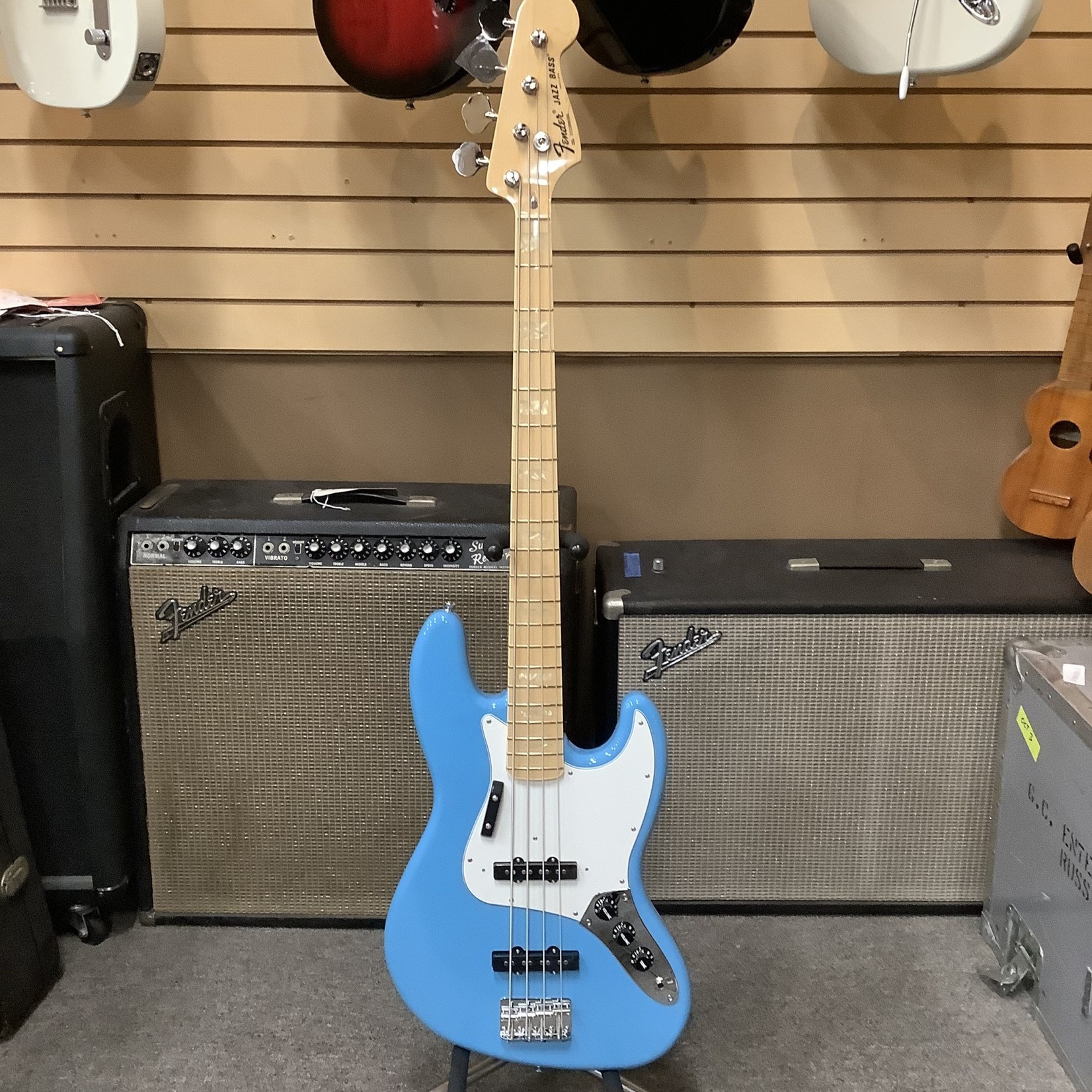 Fender 2023 Fender MIJ Limited International Color Jazz Bass Maui Blue
