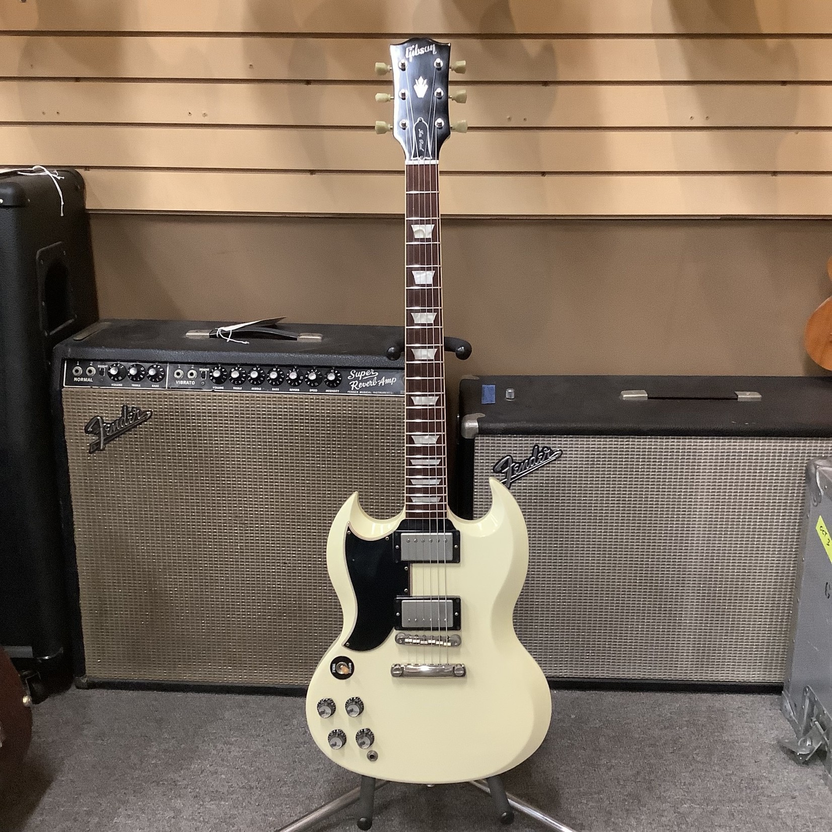 Gibson 2007 Gibson 1961 Les Paul SG Standard Reissue Left-Handed White