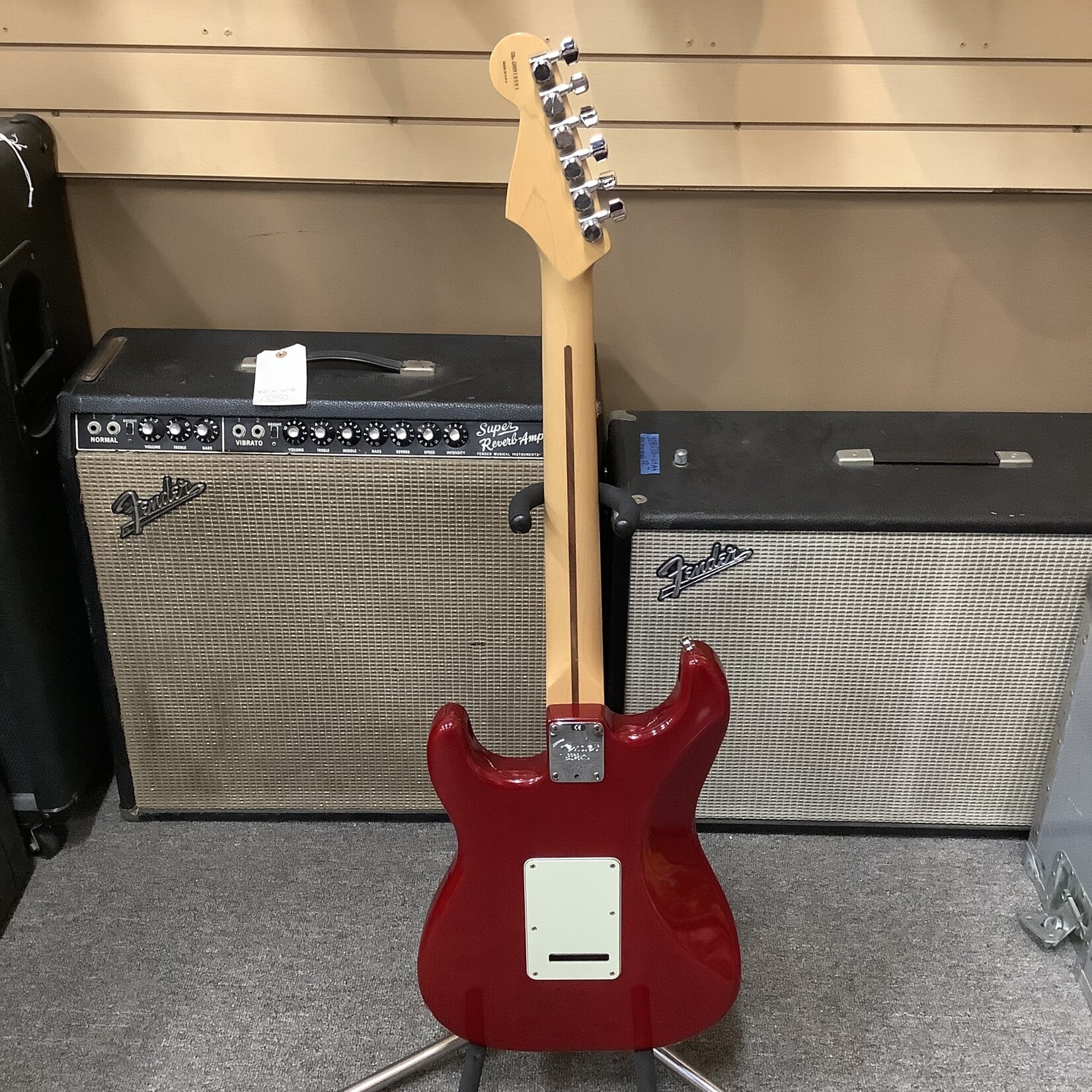 Fender 1998/9 Fender American Deluxe Stratocaster Red