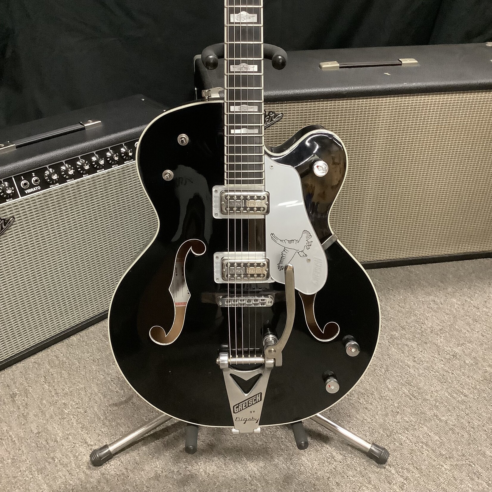 Used Gretsch Silver Falcon G6136SL Normans Rare Guitars