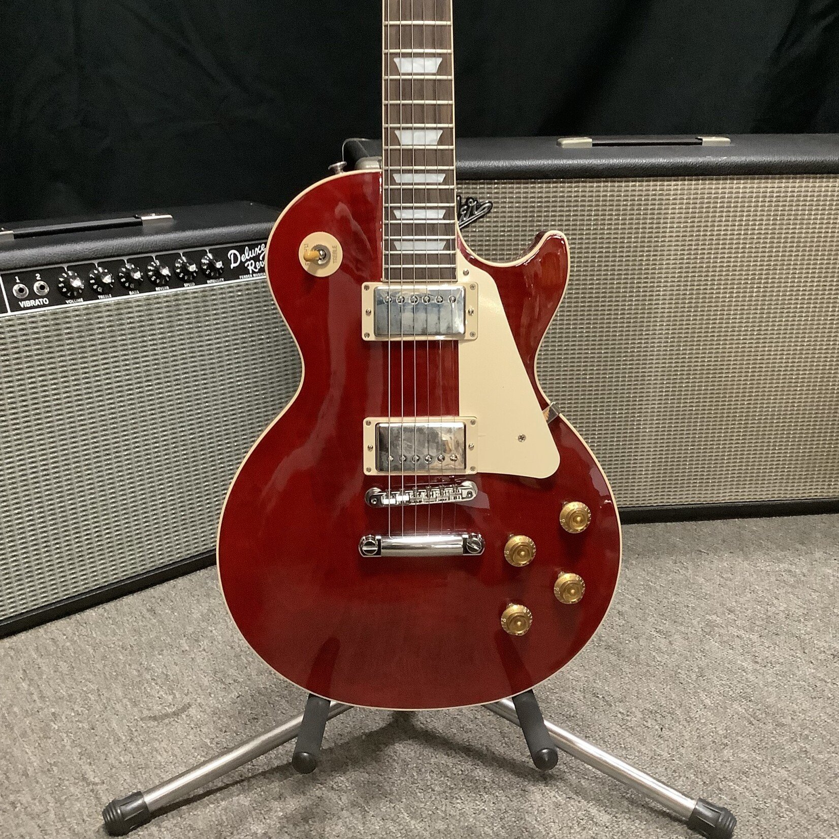 Gibson 2023 Gibson Les Paul Standard 50s Figured Top 60s Cherry