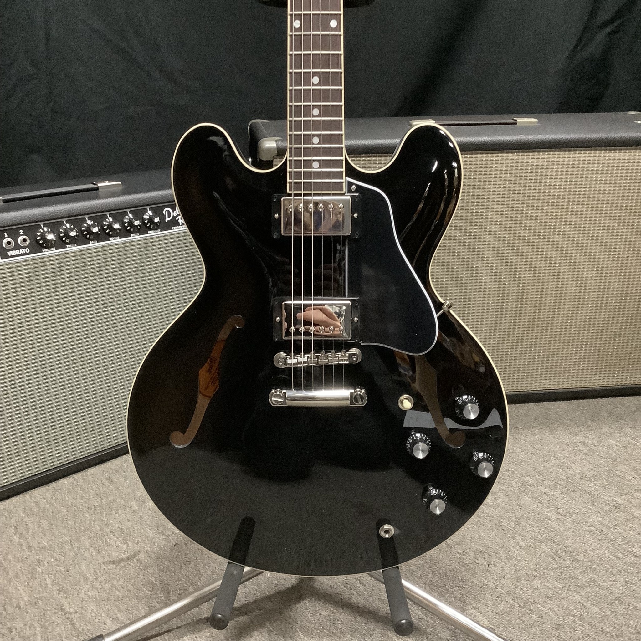 2023 Gibson ES-335 Vintage Ebony - Normans Rare Guitars