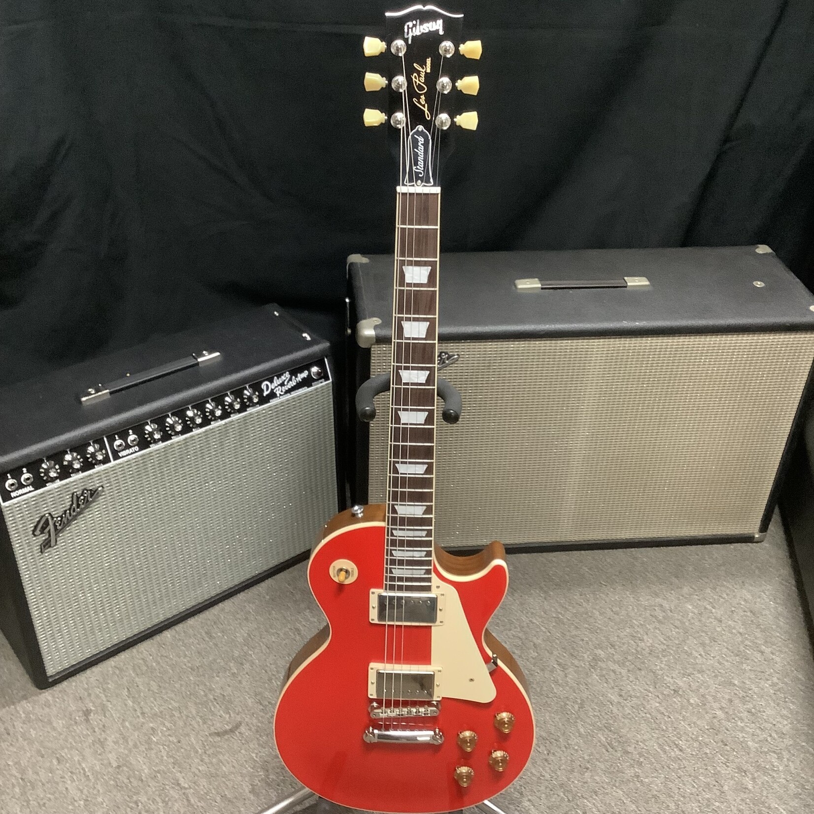 Gibson 2023 Gibson Les Paul Standard 50s Plain Top Cardinal Red