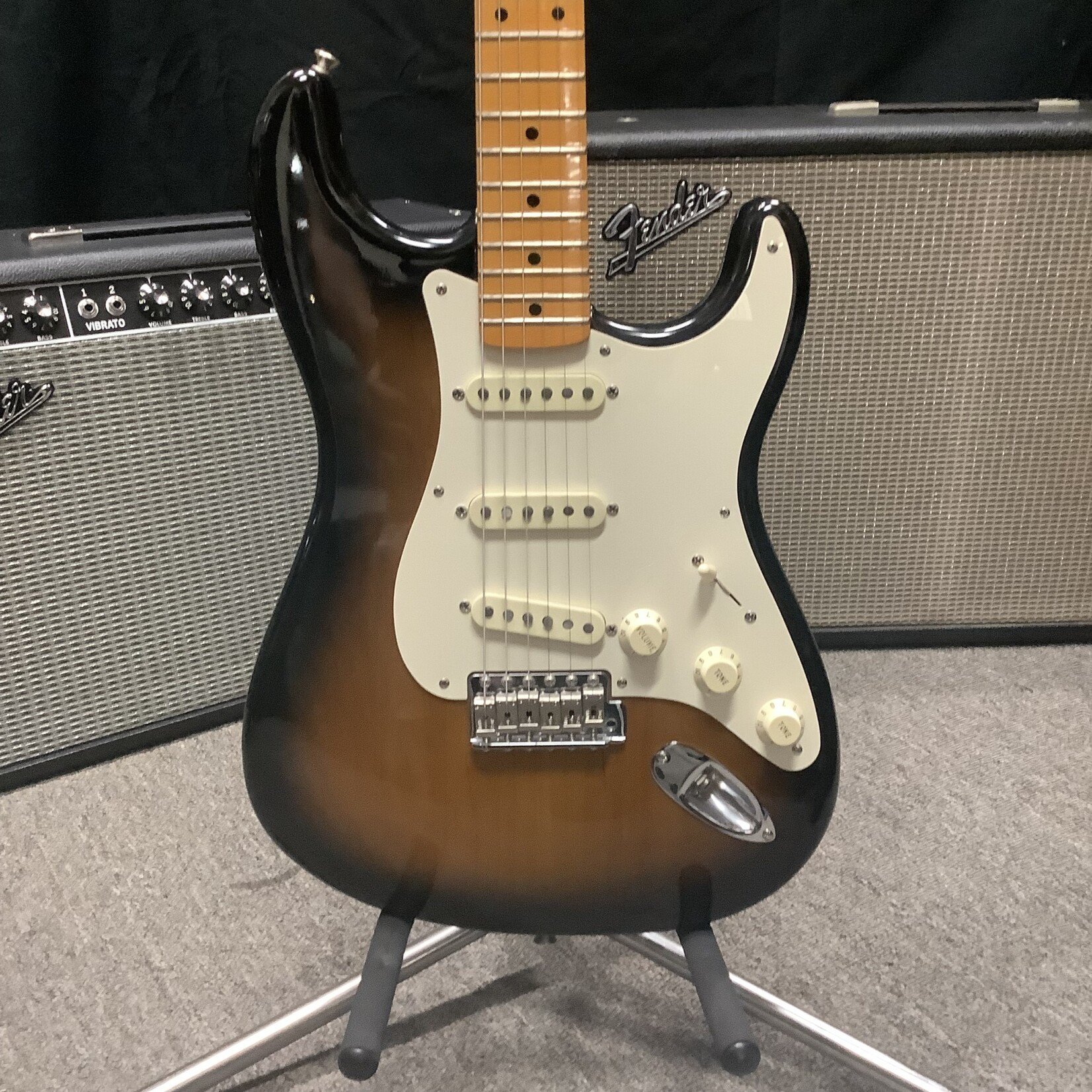 Used Fender Eric Johnson Stratocaster Sunburst - Normans Rare Guitars