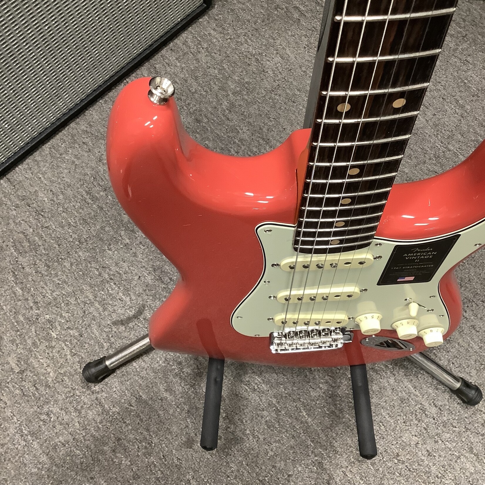 Fender 2023 Fender American Vintage II 1961 Stratocaster Fiesta Red