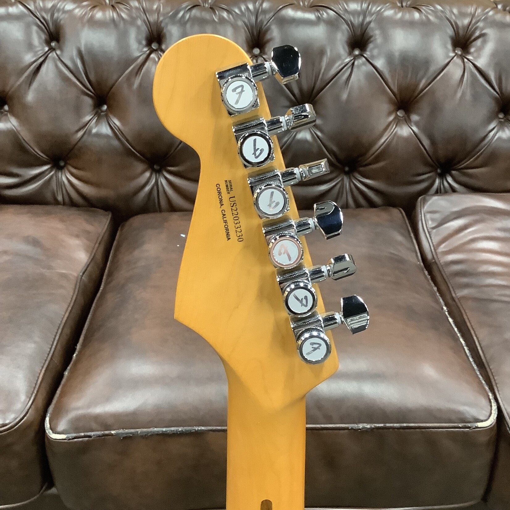 Fender 2022 Fender American Ultra Stratocaster Texas Tea