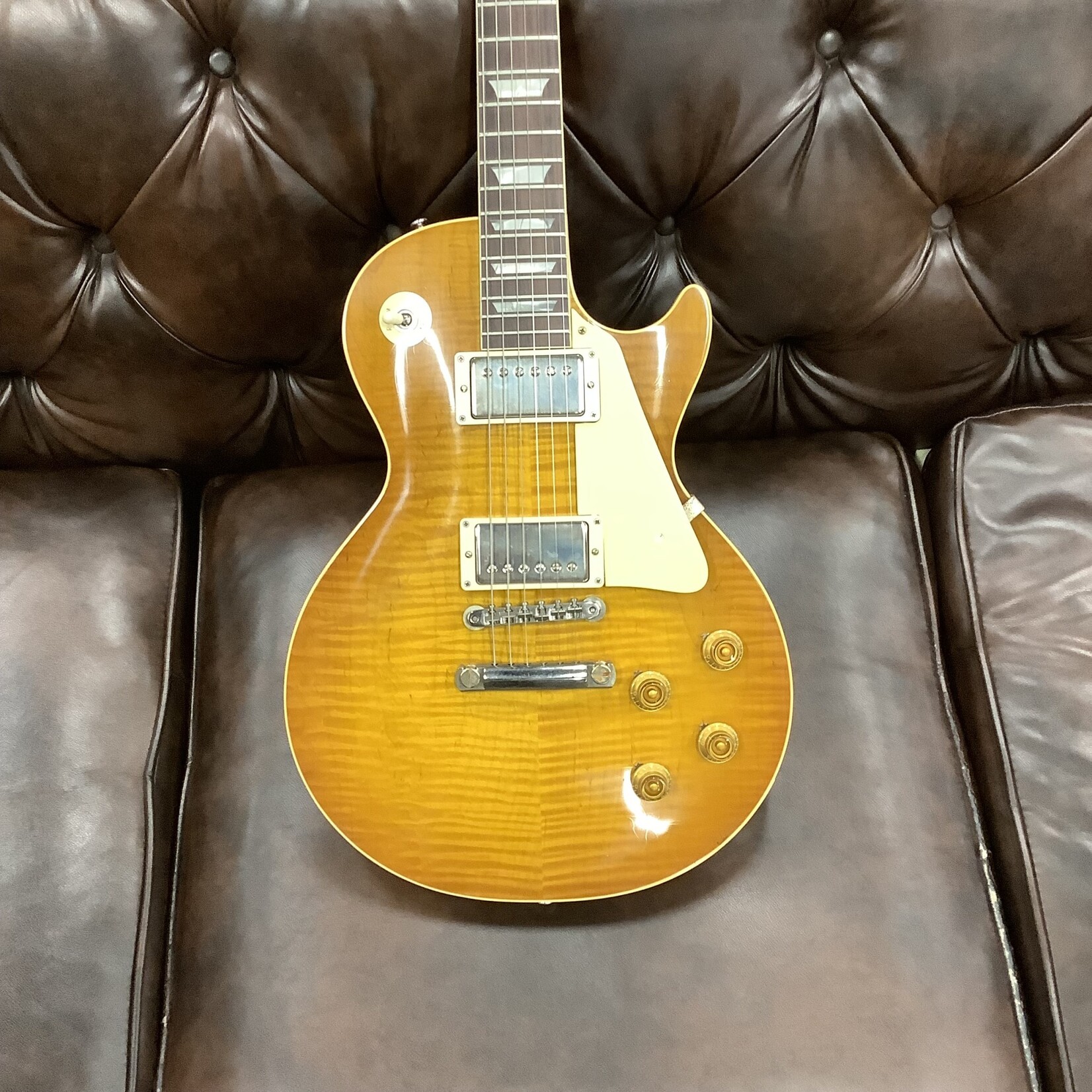 Gibson 2023 Gibson Murphy Lab '59 Les Paul Dirty Lemon Burst Ultra Light Aged