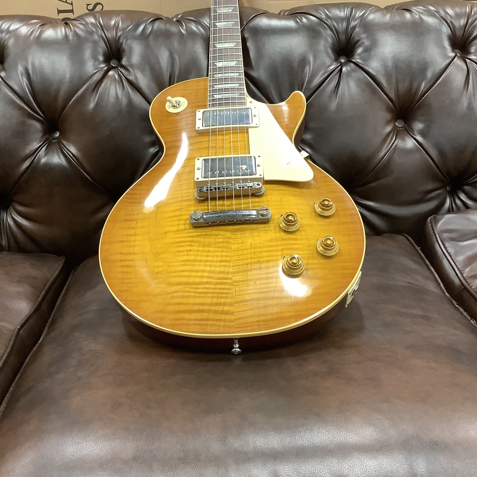 Gibson 2023 Gibson Murphy Lab '59 Les Paul Dirty Lemon Burst Ultra Light Aged