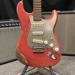 Fender 2017 Fender Custom Shop Ltd '59 Stratocaster Roasted Maple Neck Fiesta Red Heavy Relic