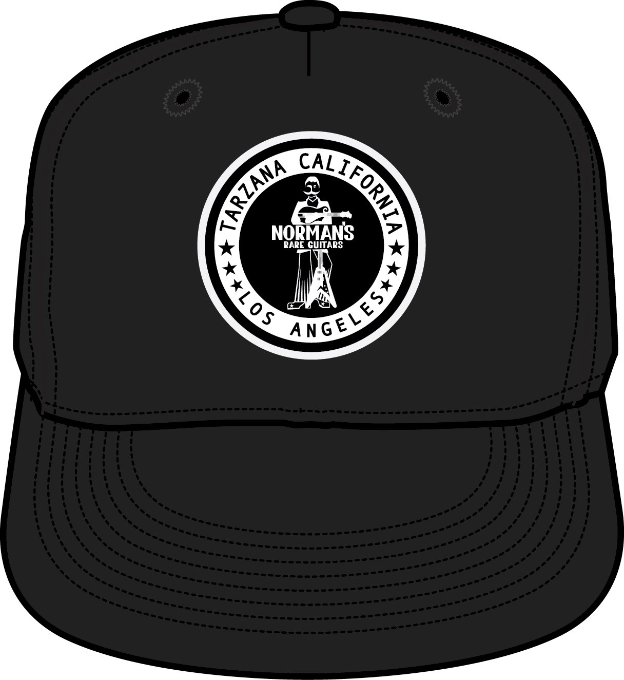 NRG Tarzana Snapback Hat Normans Rare Guitars