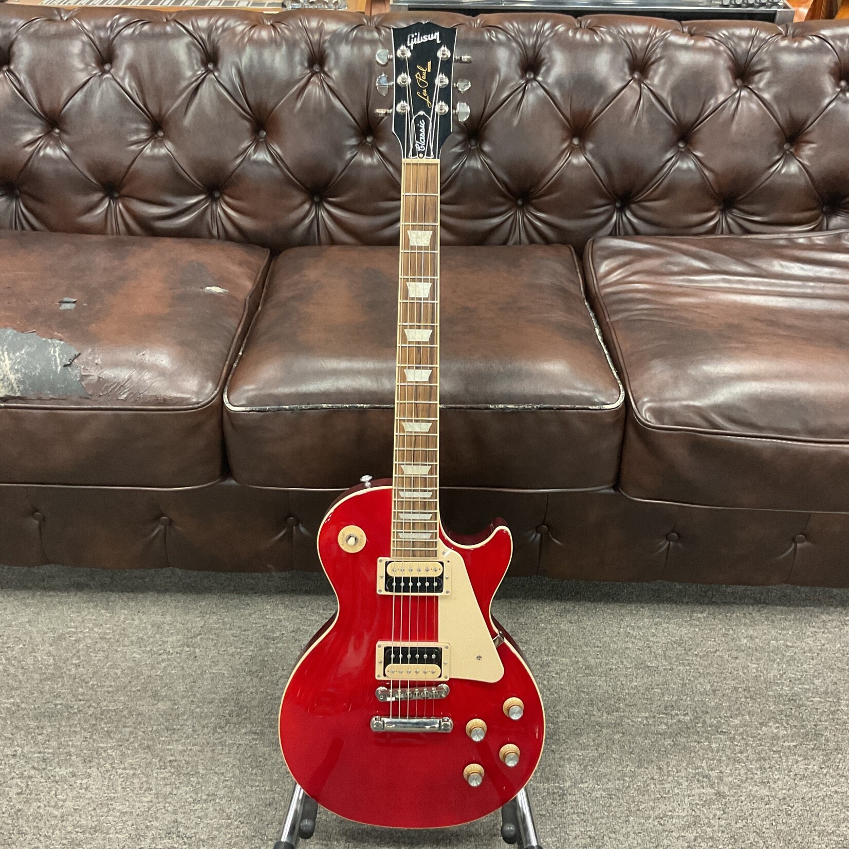 Gibson 2021 Gibson Les Paul Classic Cherry Red