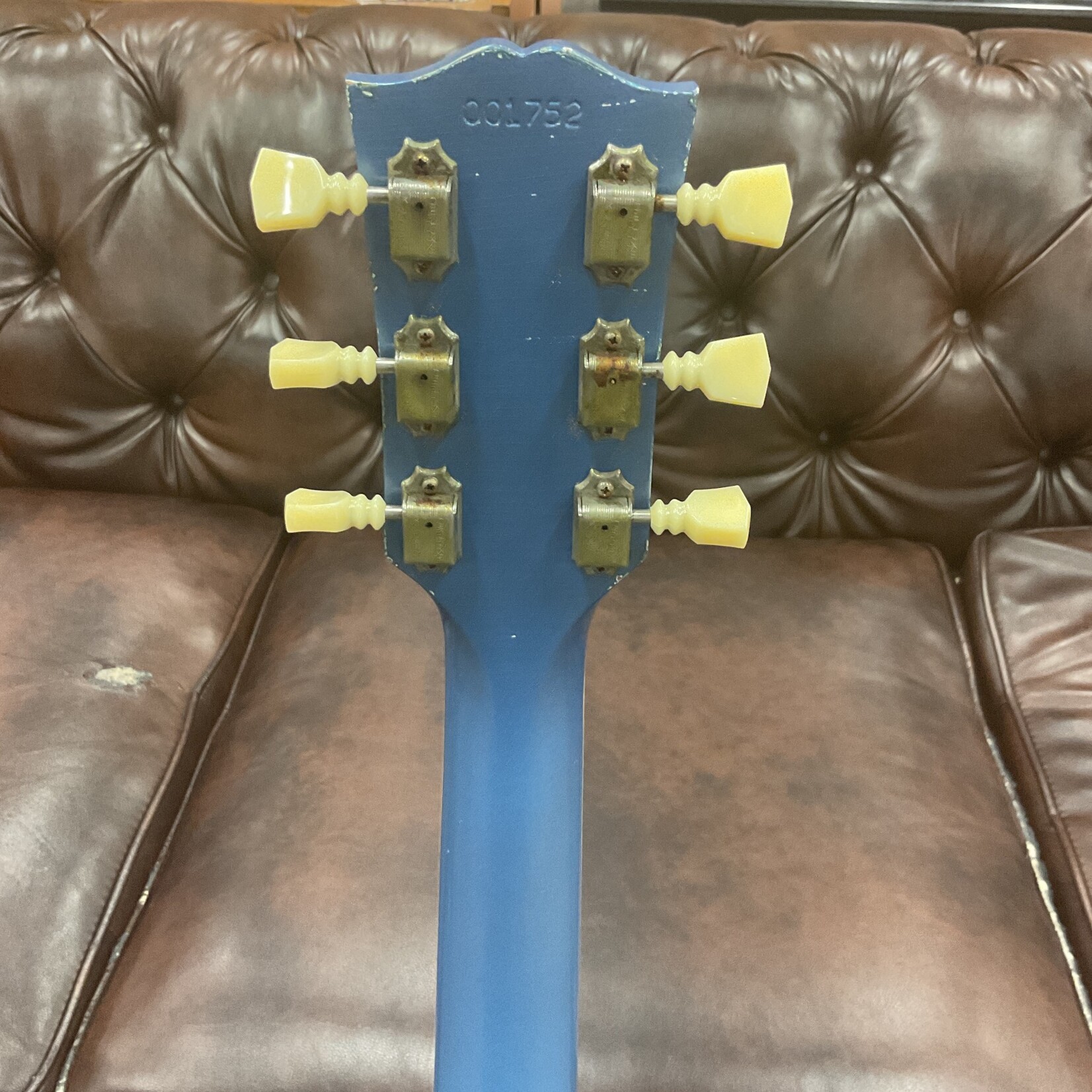 Gibson 2018 Gibson Custom Shop SG Les Paul Aged Pelham Blue