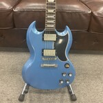 Gibson 2018 Gibson Custom Shop SG Les Paul Aged Pelham Blue