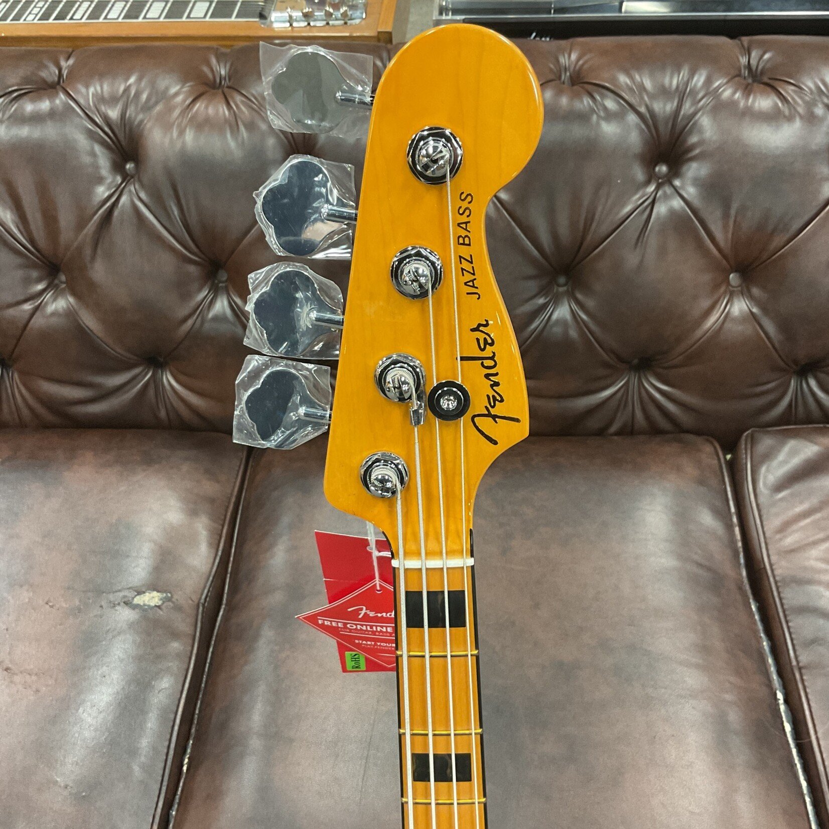 Fender 2023 Fender Jazz Bass Ultra Texas Tea