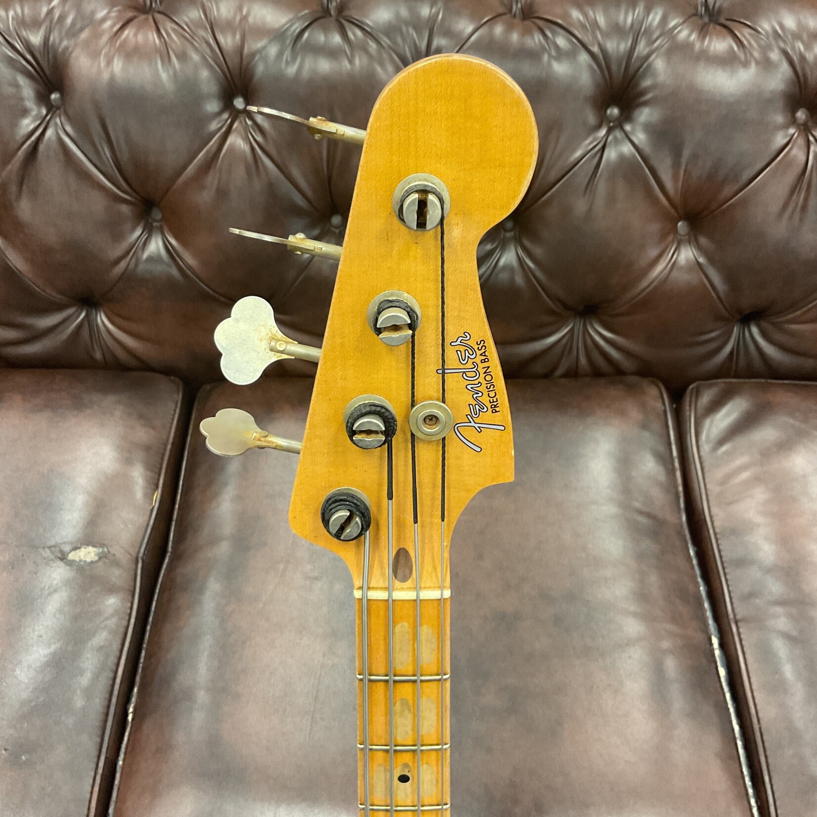 Fender Fender Custom Shop Aged P-Bass Black