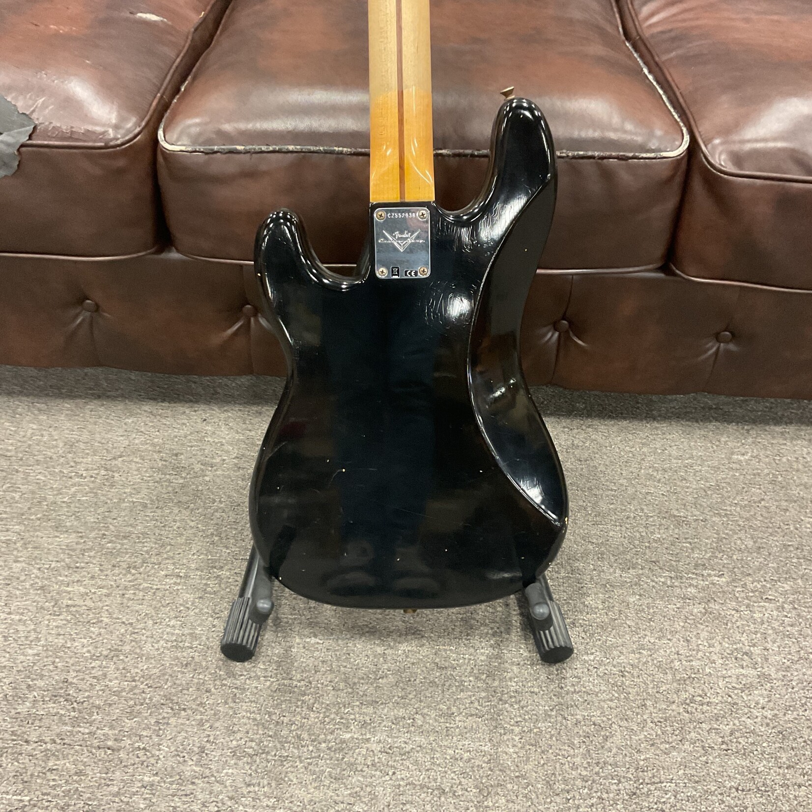 Fender Fender Custom Shop Aged P-Bass Black