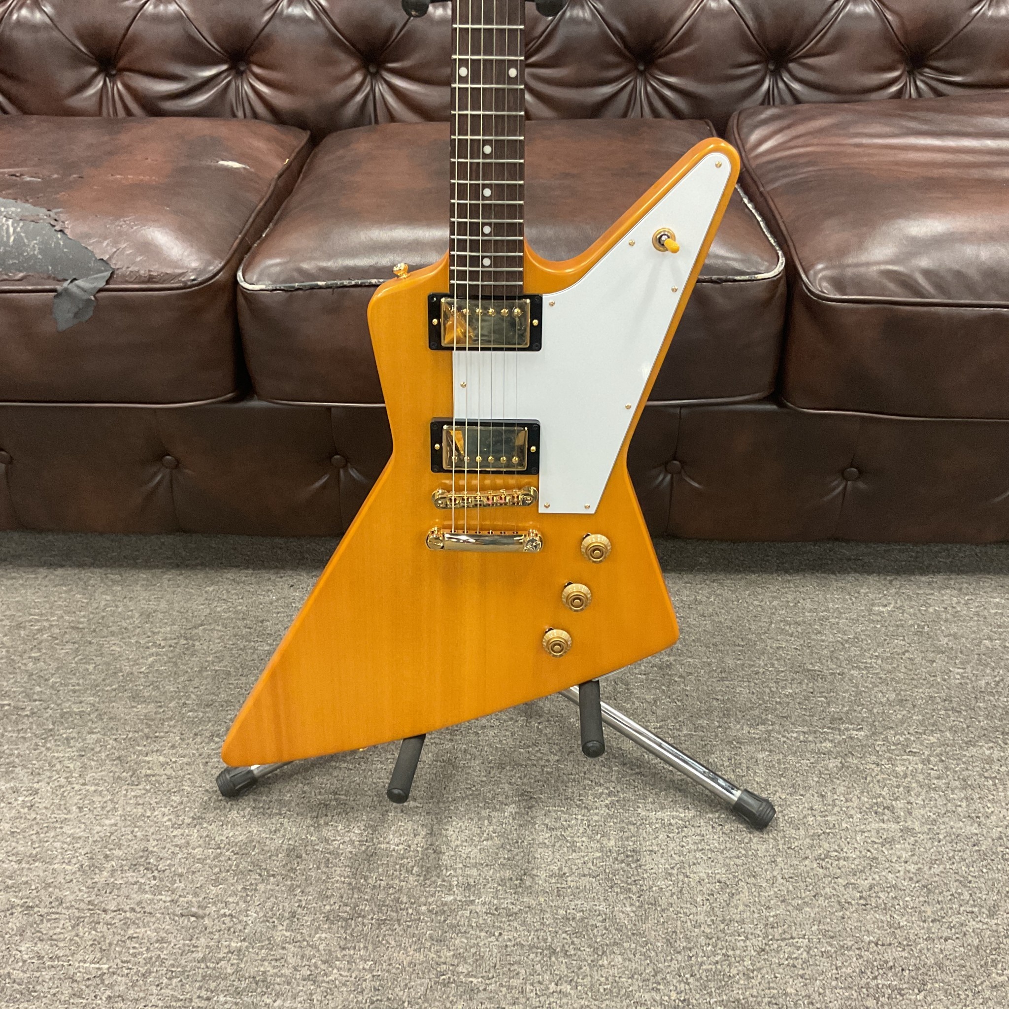 Epiphone 1958 Korina Explorer Outfit Electric Guitar | Music