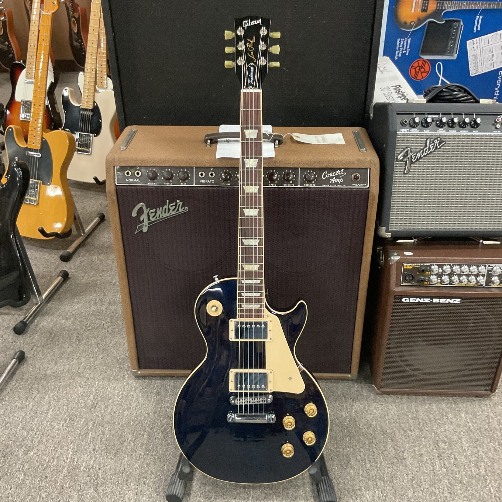 Gibson 2012 Gibson Les Paul Traditional Pro Midnight Blue