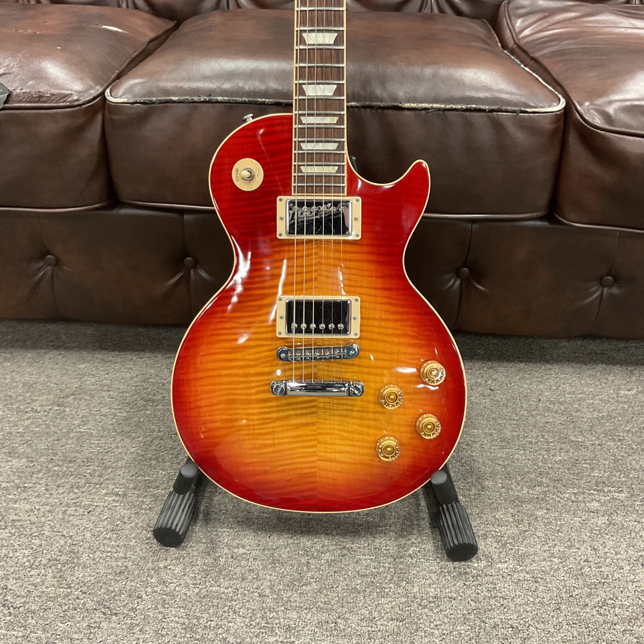 2012 Gibson Les Paul Standard Flame Sunburst Normans Rare Guitars