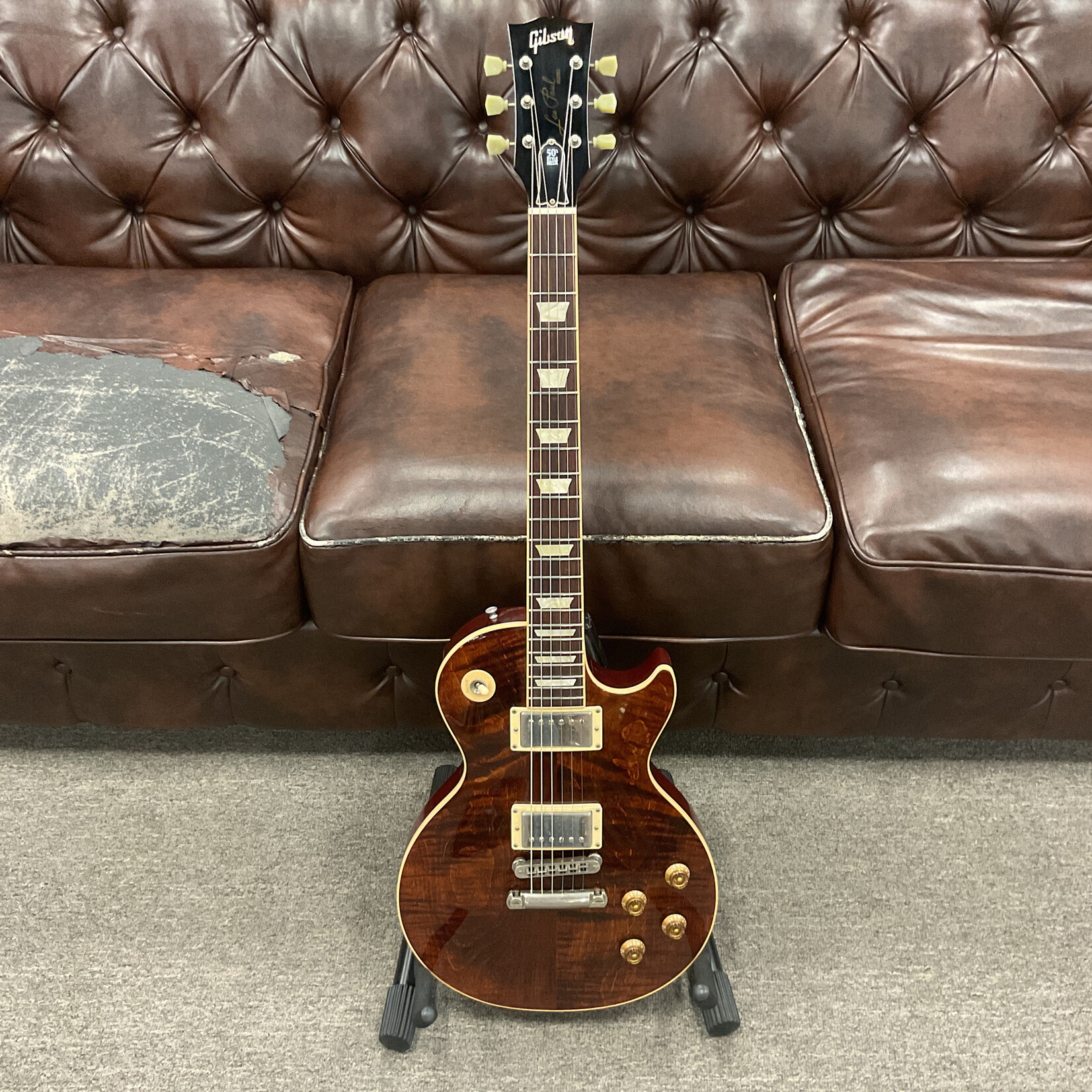 Gibson 2005 Gibson Les Paul Standard Walnut Transparent Brown